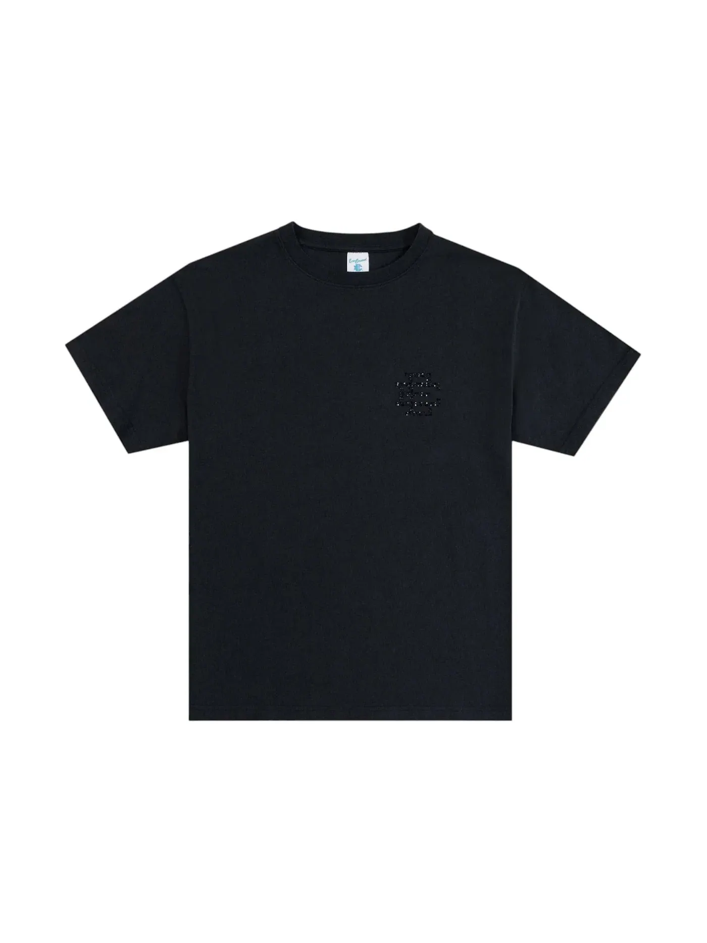 Мужская футболка с принтом Eric Emanuel EE Swarovski T-Shirt — изображение 1 из 1, черный