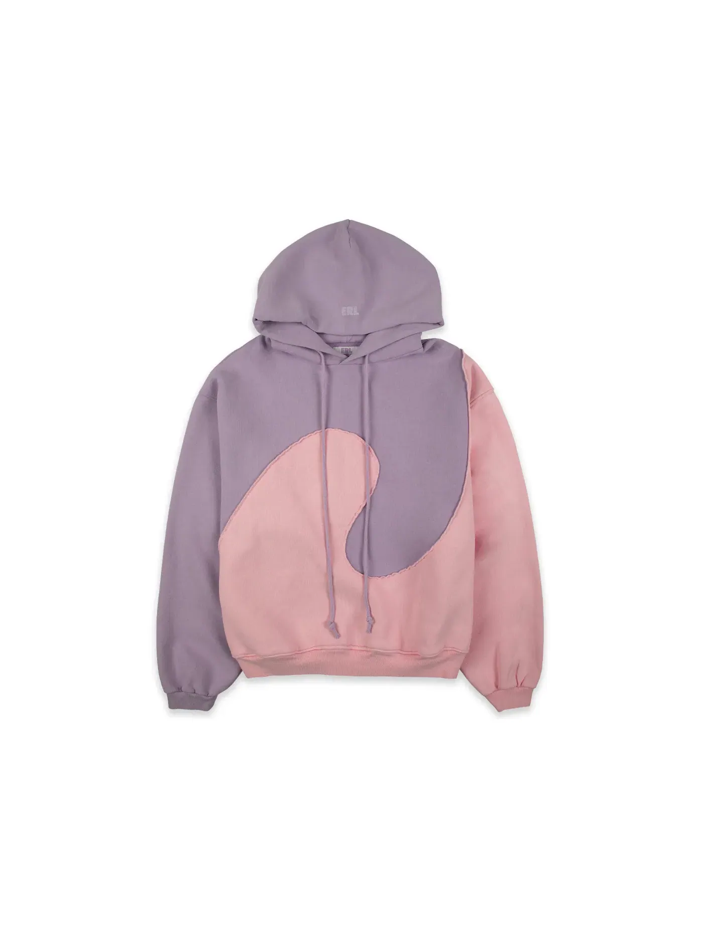 Унисекс худи с принтом ERL Hoodie — изображение 1 из 2, розовый