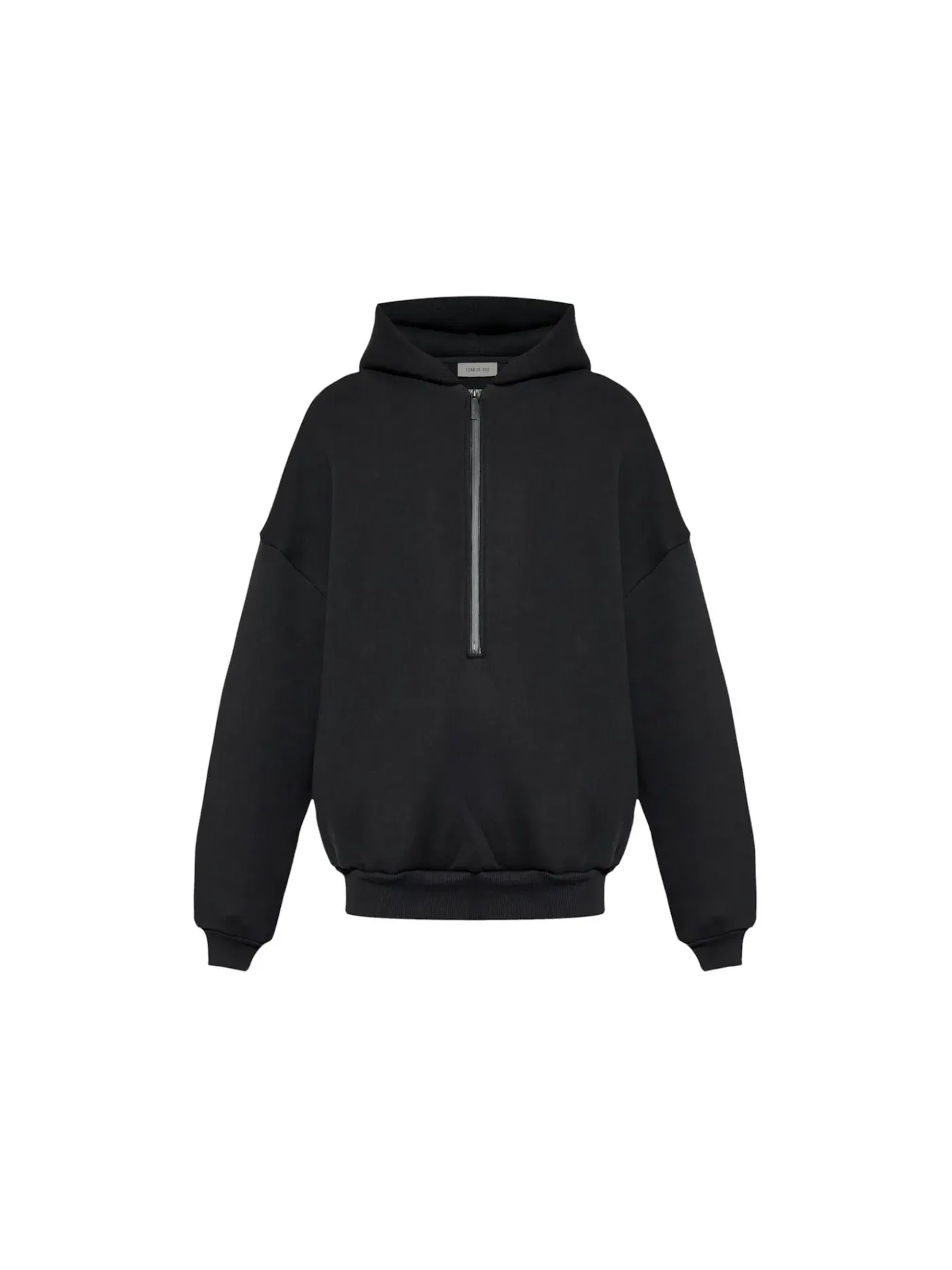 Мужская худи с длинным рукавом Fear of God Athletic Halfzip — изображение 1 из 1, черный