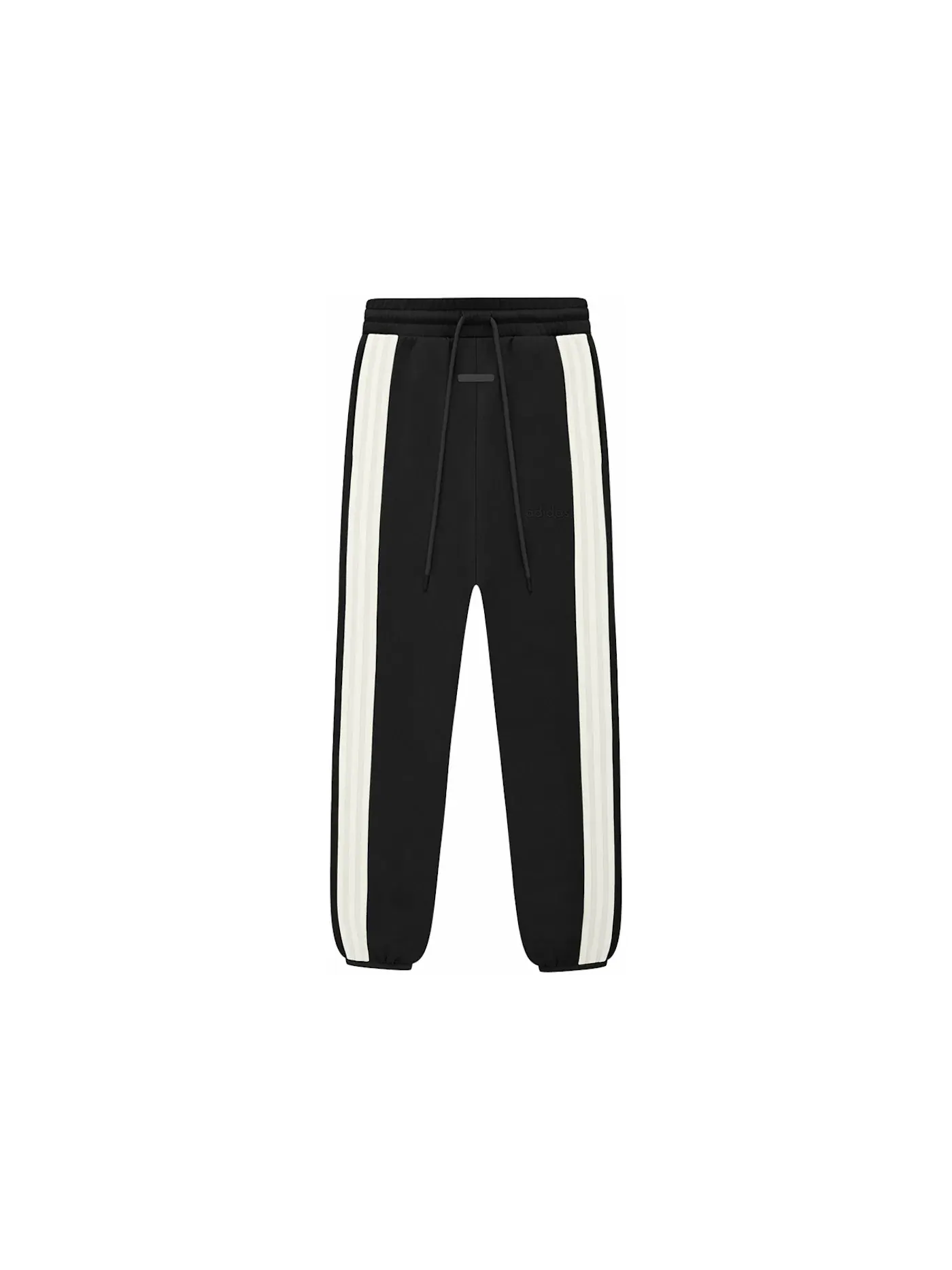 Мужские спортивные штаны из плотного футера Sweatpant Fear of God — изображение 1 из 2, черный/кремовый белый