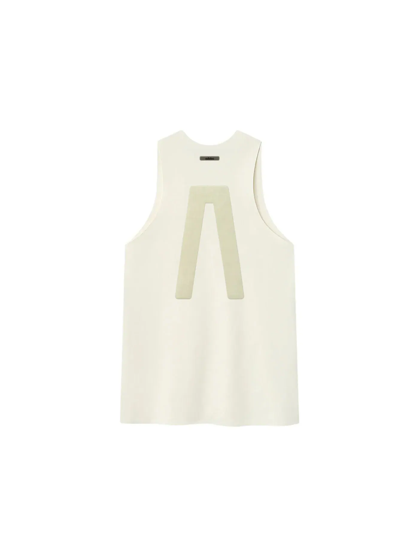 Мужская майка-безрукавка с принтом Fear of God Tank — изображение 2 из 2, кремовый белый