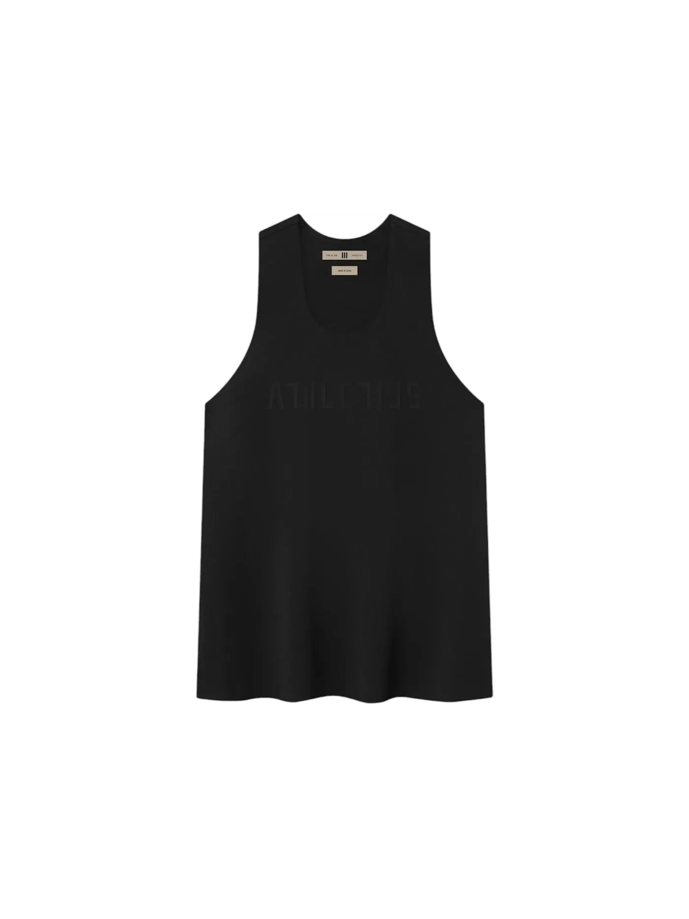 Мужская майка без рукавов Fear of God Tank — изображение 1 из 3, черный