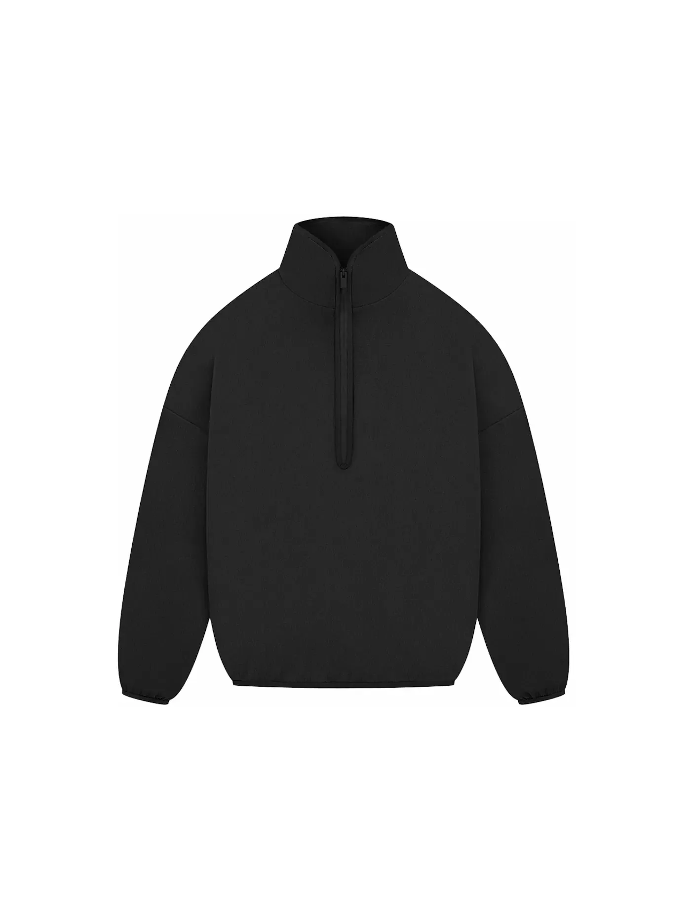 Мужская куртка из замши и флиса с молнией Fear of God Athletics — изображение 1 из 2, черный