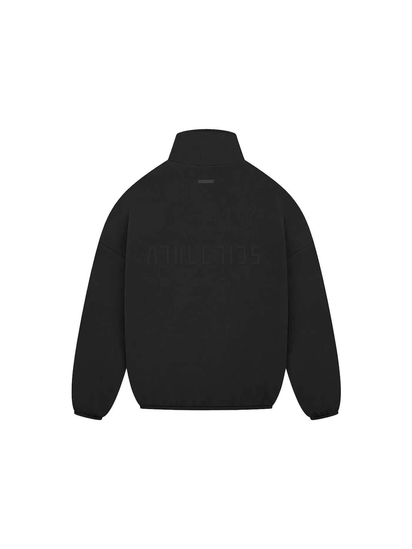 Мужская куртка из замши и флиса с молнией Fear of God Athletics — изображение 2 из 2, черный