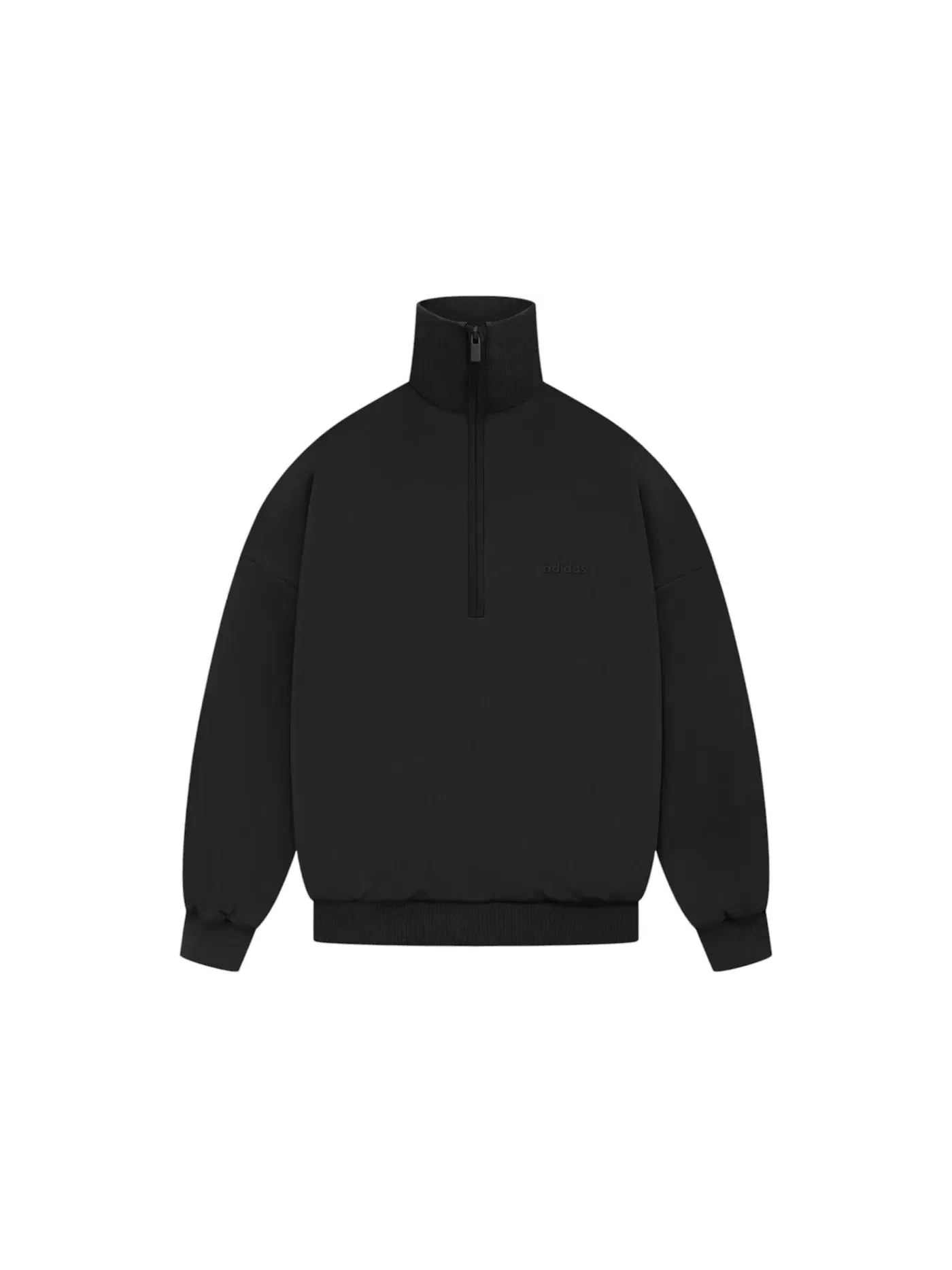 Мужской пуловер без рукавов Fear of God Athletics Tricot 1/2 Zip — изображение 1 из 2, черный