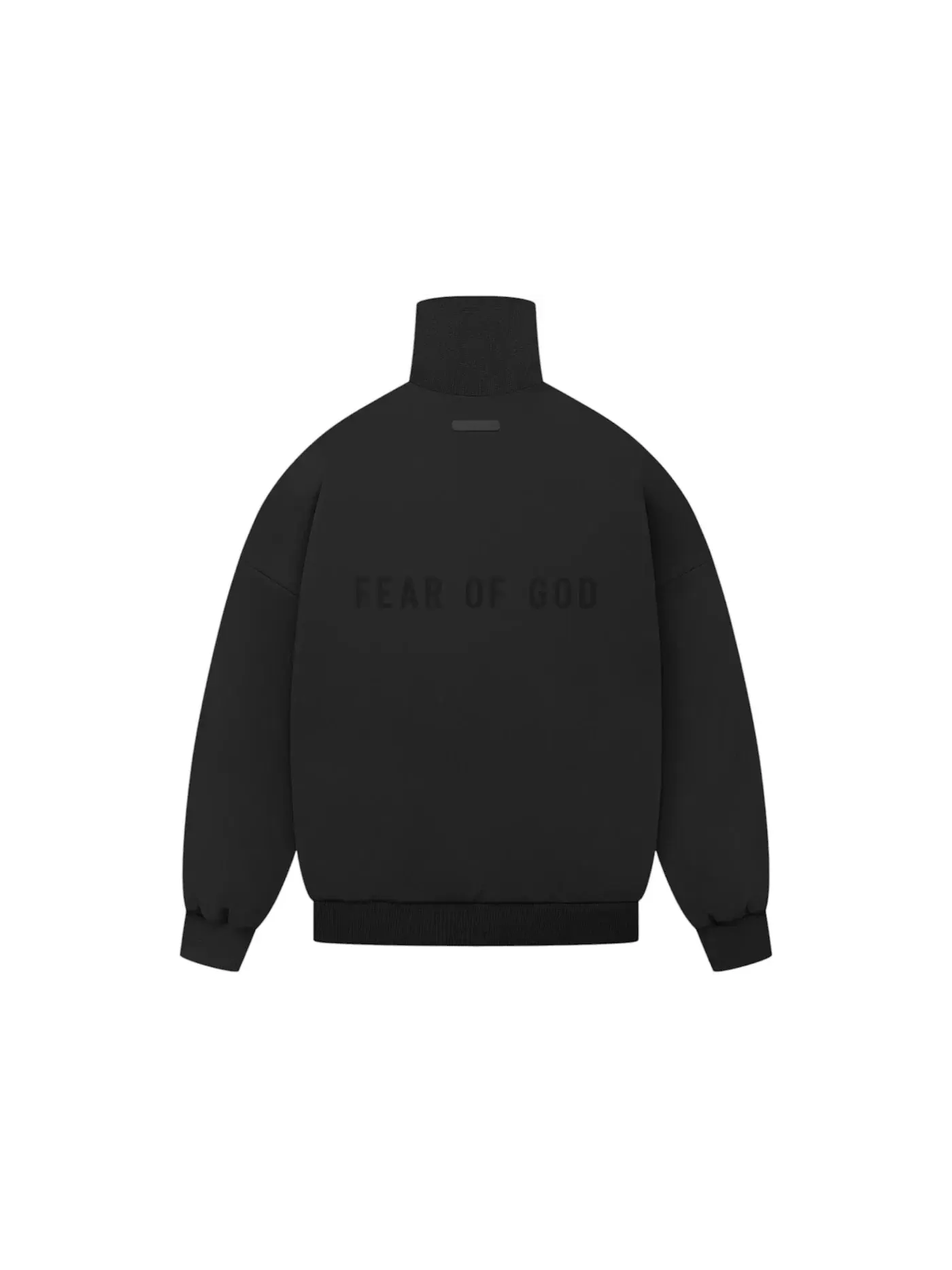 Мужской пуловер без рукавов Fear of God Athletics Tricot 1/2 Zip — изображение 2 из 2, черный