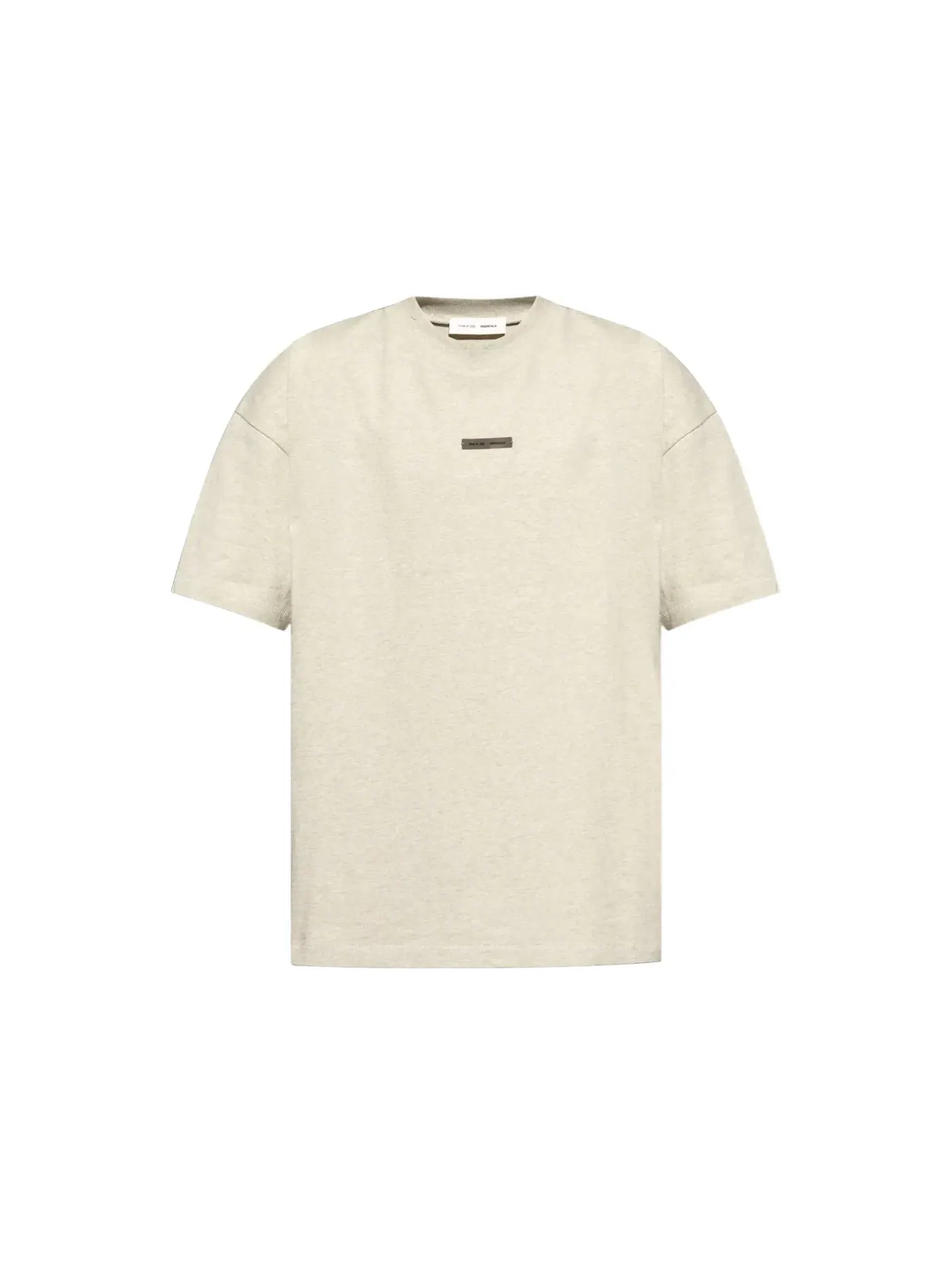 Мужская футболка с круглым вырезом Fear of God T-shirt (SS25), Heather Stone — изображение 1 из 1