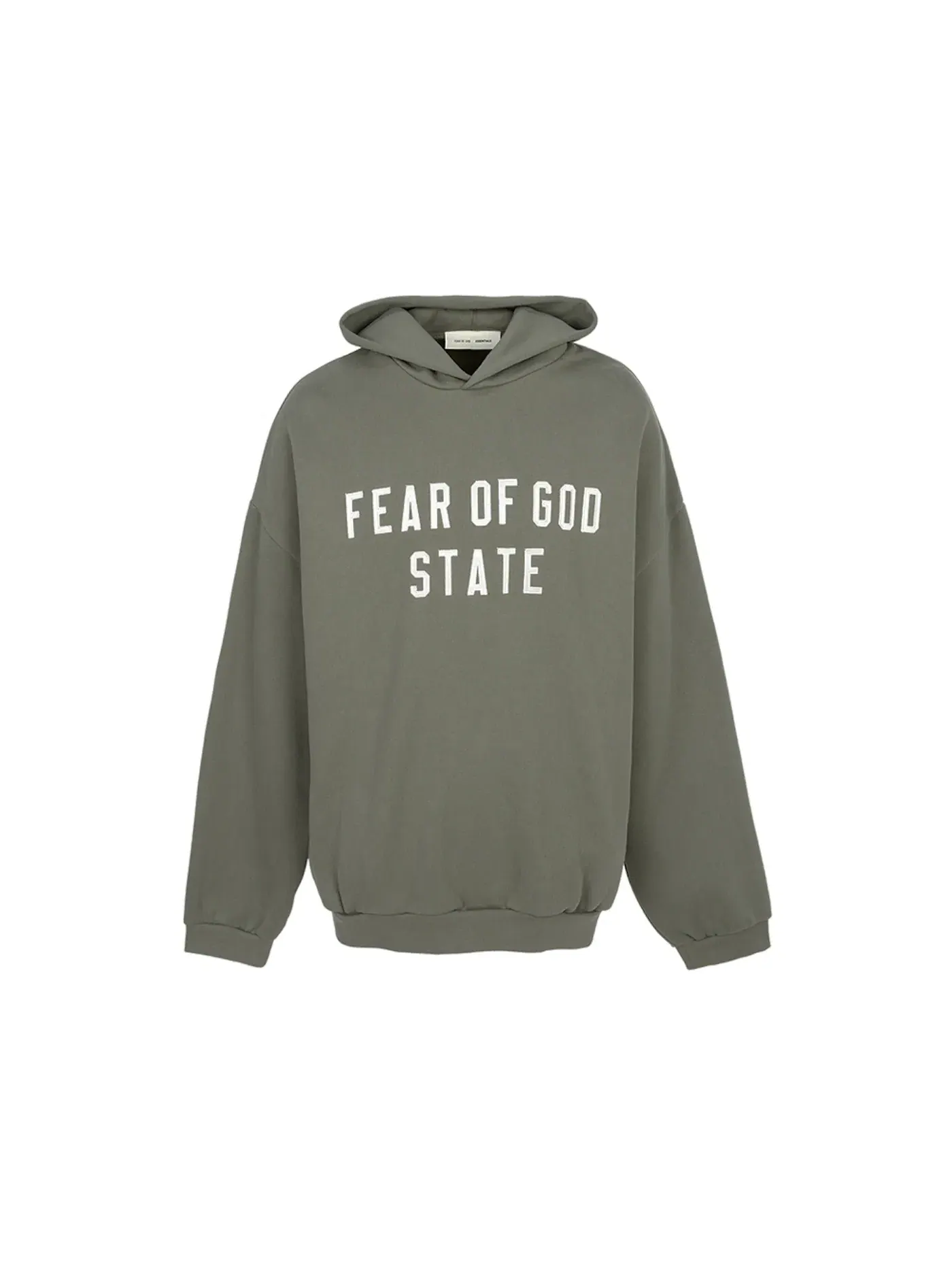 Мужская худи Fear of God Essential Fleece — изображение 1 из 1, хаки