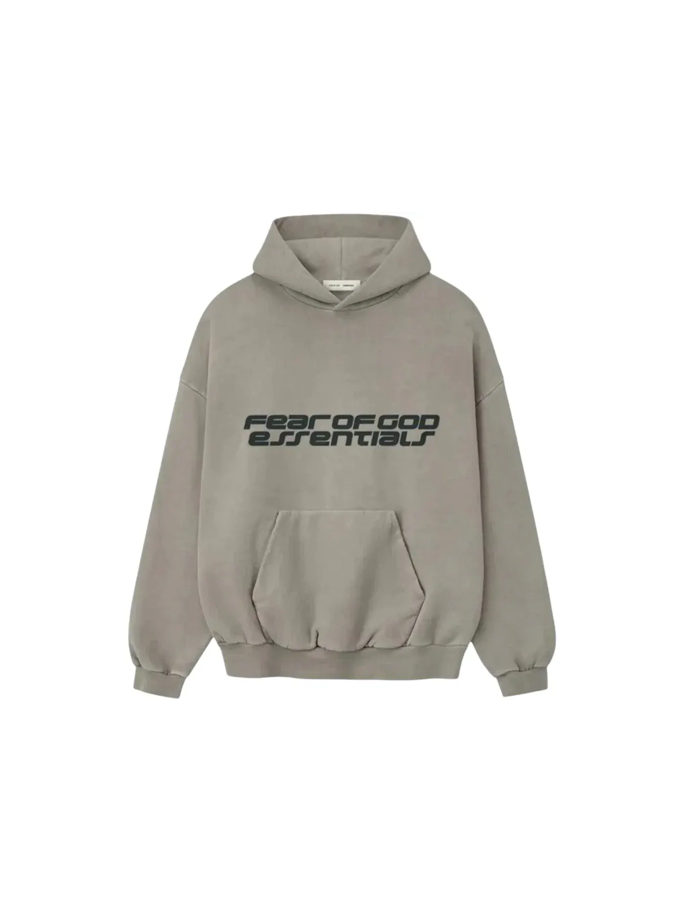 Мужской худи с длинным рукавом Fear of God Essentials 90's Hoodie — изображение 1 из 2, серый