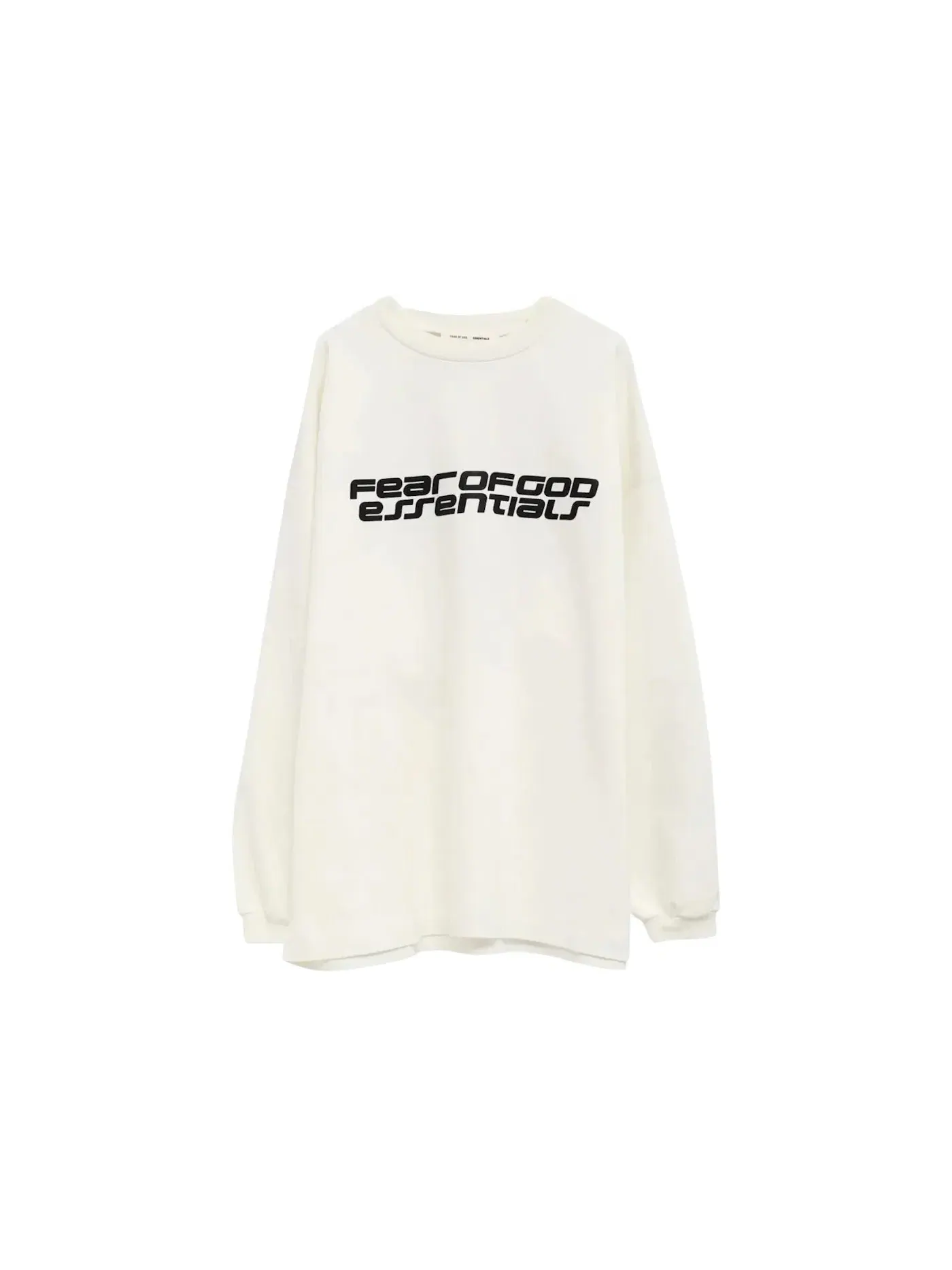 Мужская футболка с длинным рукавом Fear of God Essentials 90's Long Sleeve Tee — изображение 1 из 1, белый