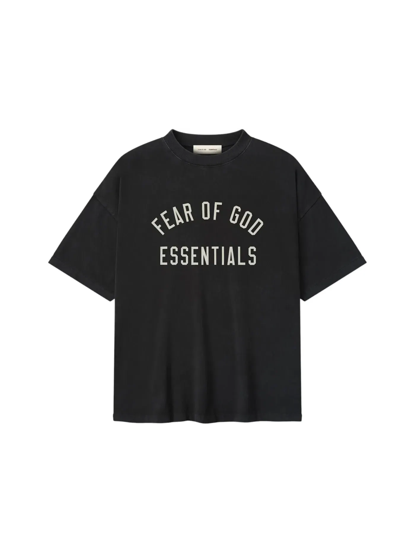 Мужская футболка с коротким рукавом Essentials 90's Short Sleeve Tee Fear of God — изображение 1 из 2, винтажный черный