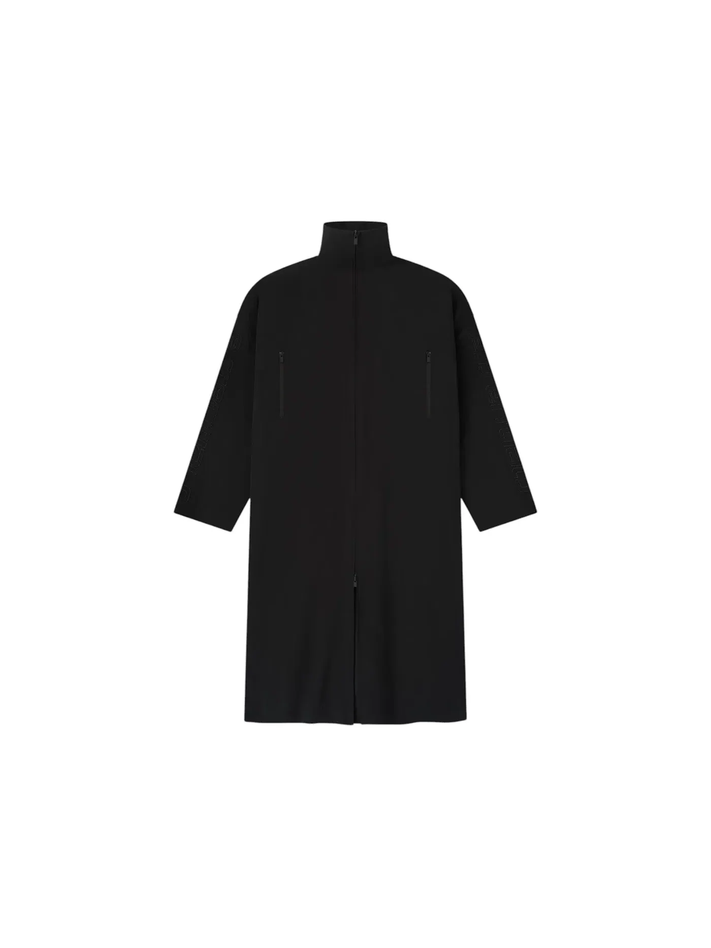 Мужское пальто-тренч Fear of God Essentials Active Trace Full Length Trench — изображение 1 из 2, винтажный черный