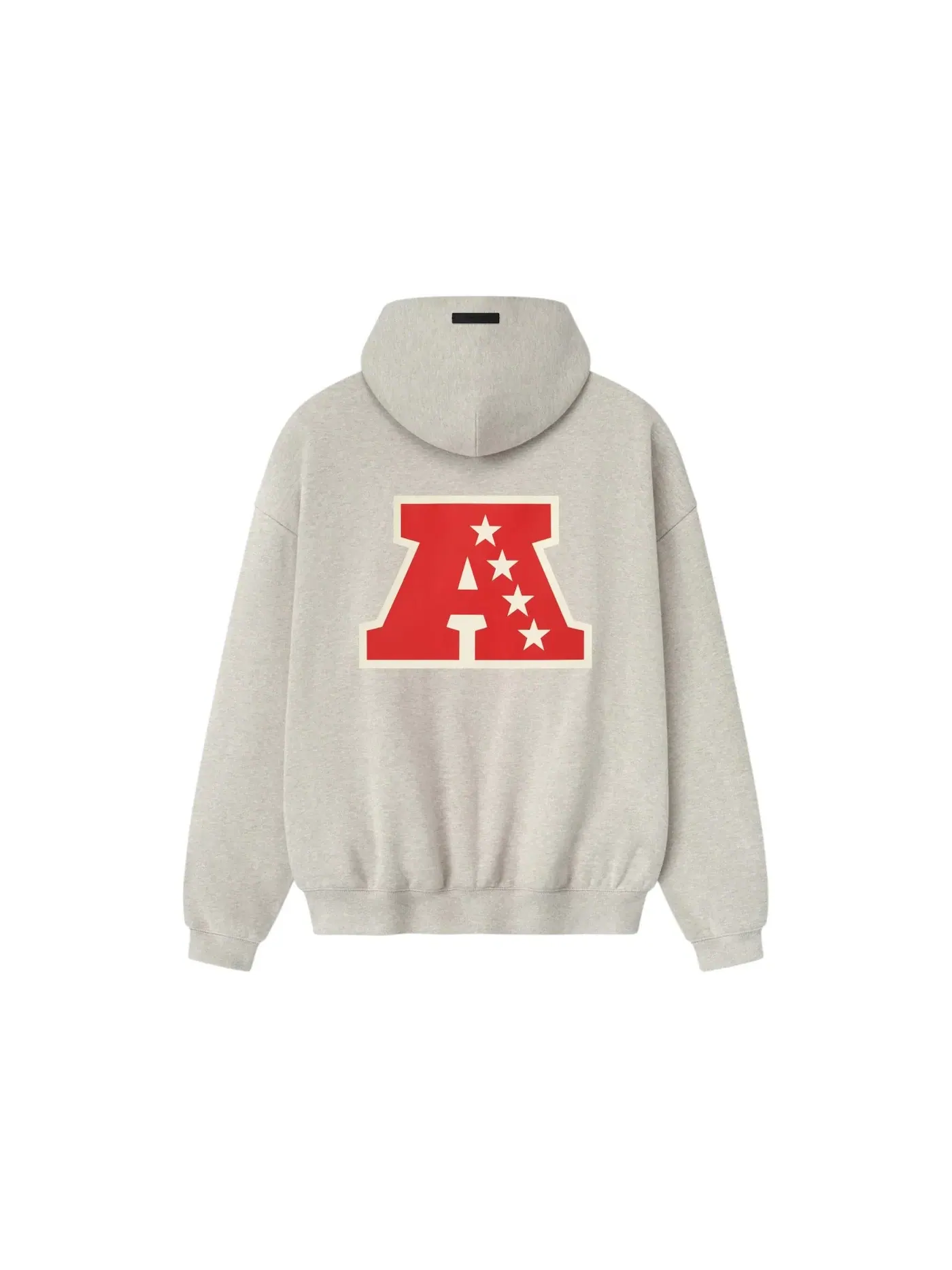 Мужской худи с длинным рукавом Fear of God Essentials, Heather Stone — изображение 2 из 2