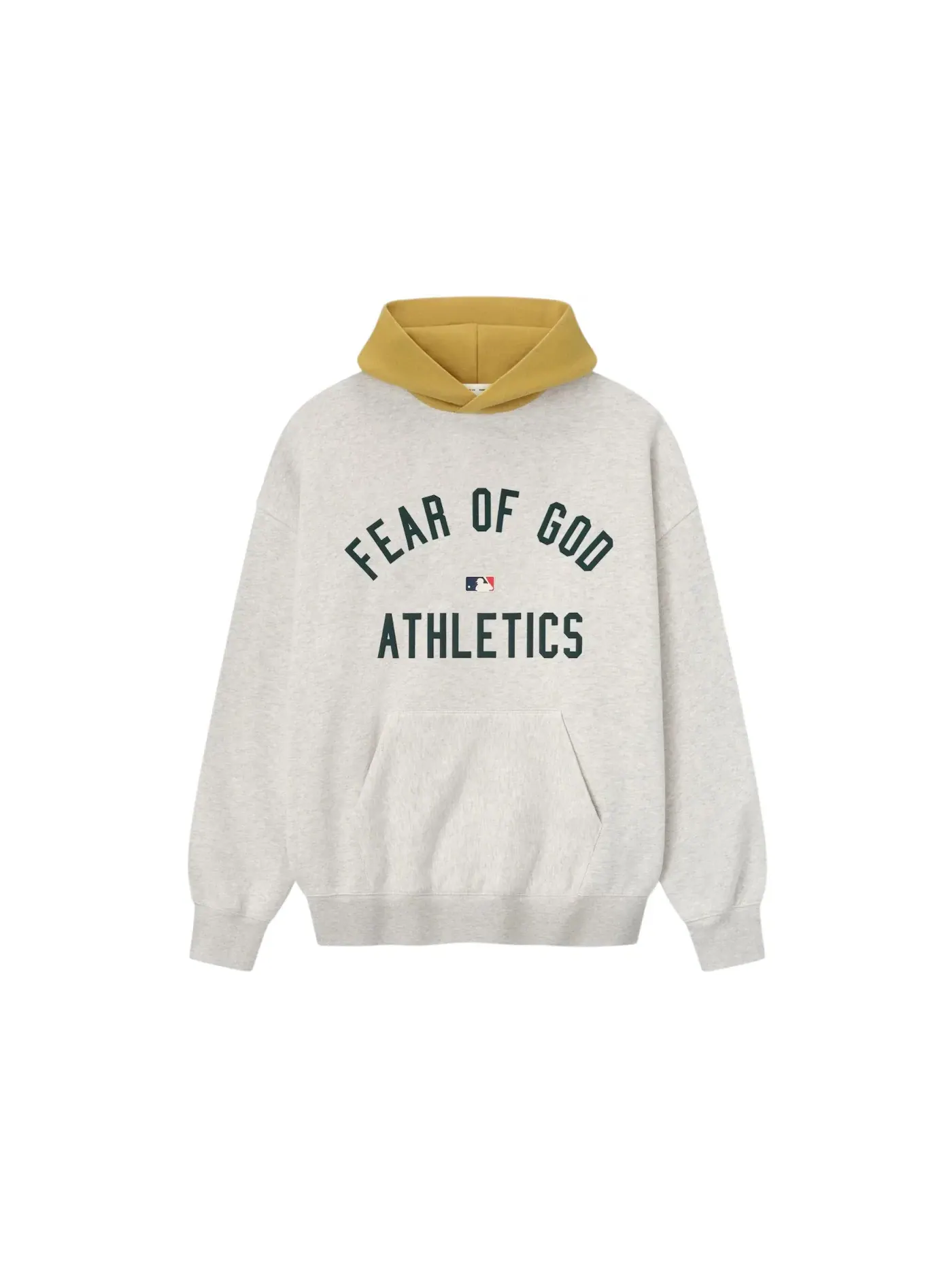 Мужской худи с принтом Athletics Sport Fear of God, Oatmeal Heather/Canyon — изображение 1 из 2