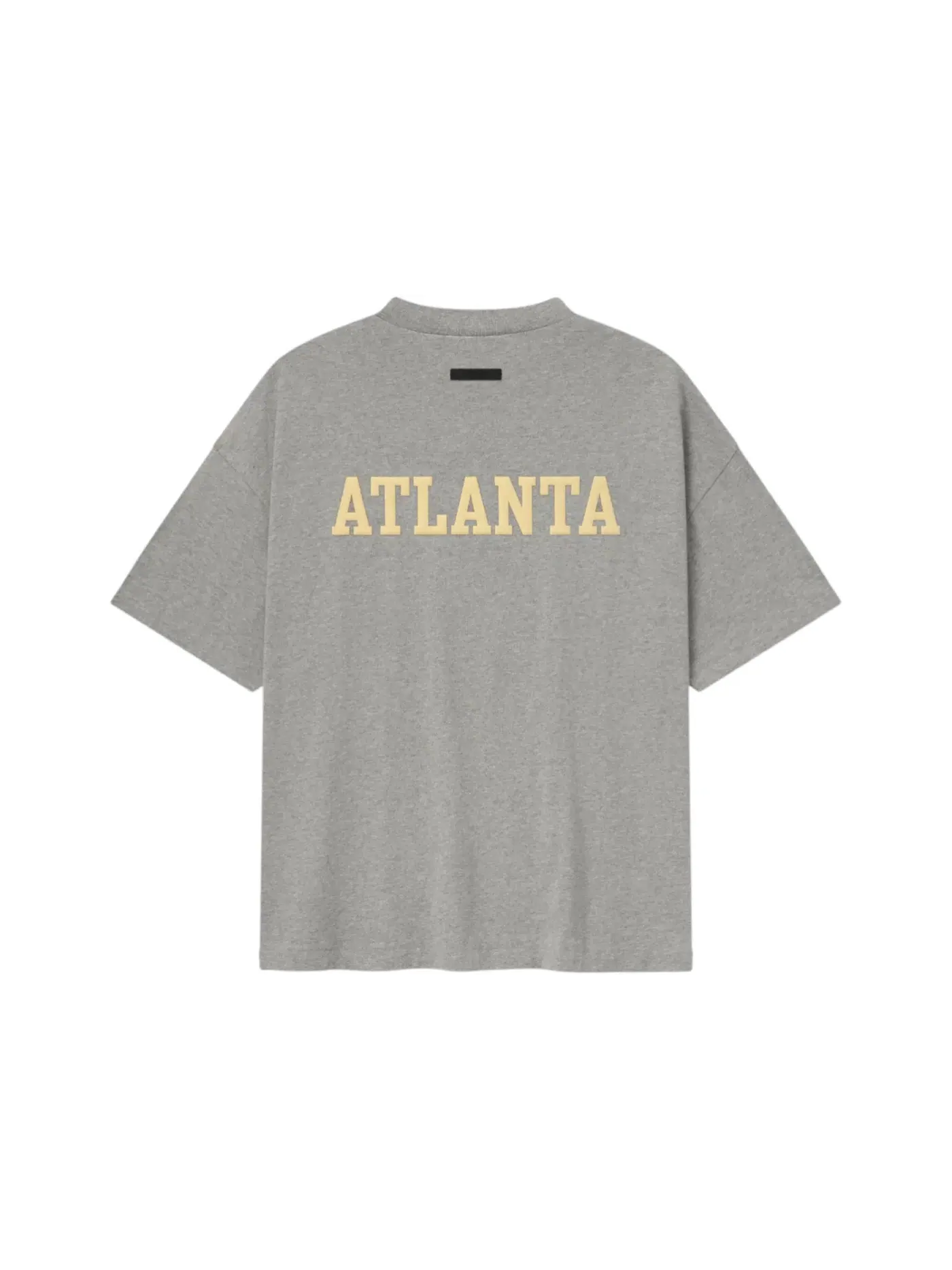 Мужская футболка с принтом Essentials Atlanta Hawks Dark Heather Fear of God — изображение 2 из 2, серый