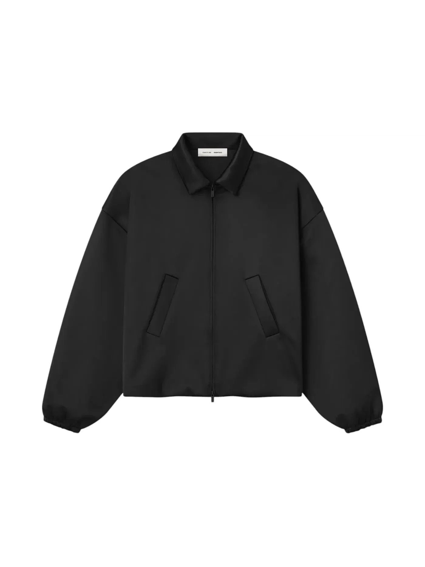 Мужская куртка-бомбер из сатина Fear of God — изображение 1 из 1, черный