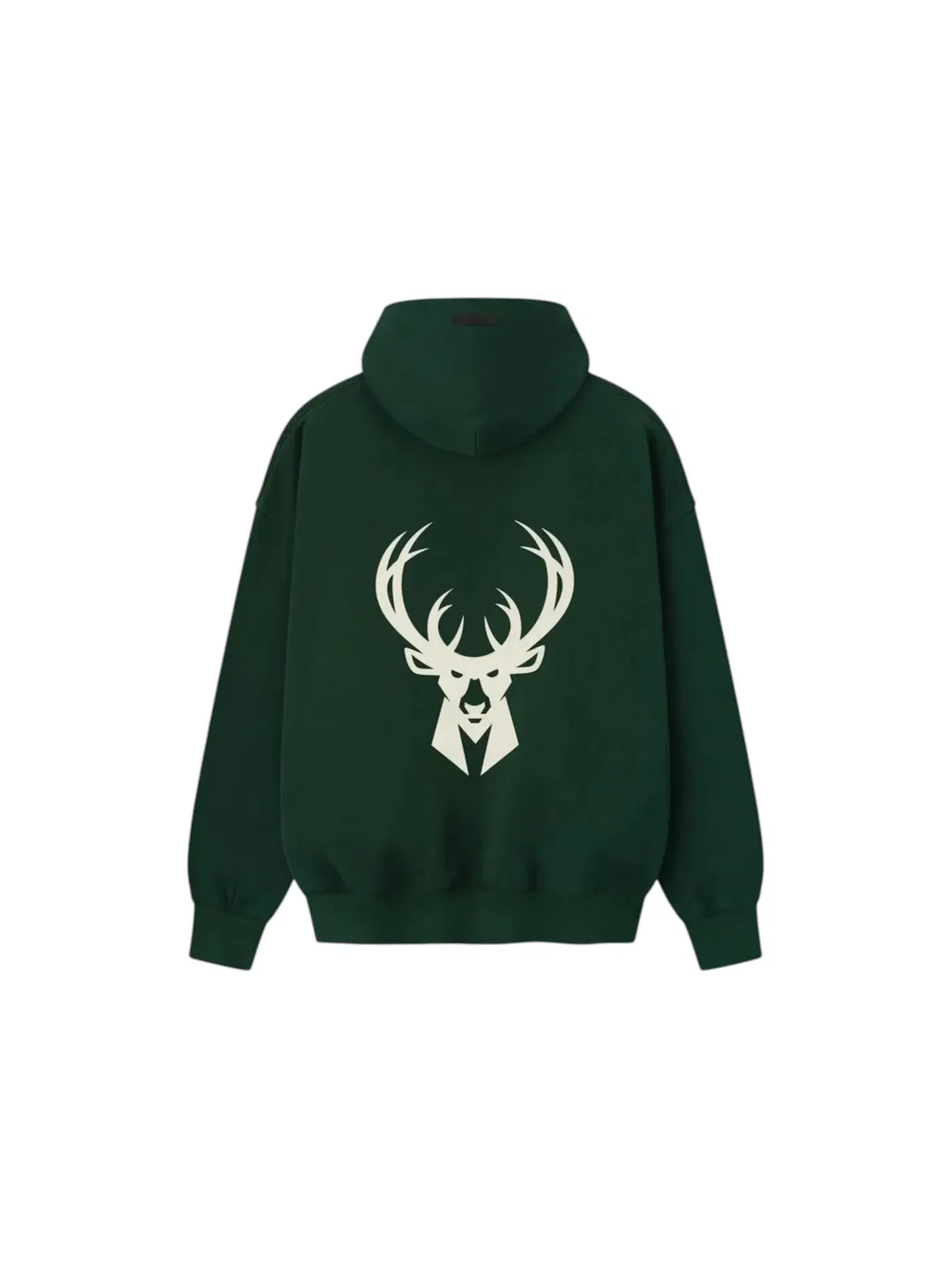 Мужской худи с логотипом Fear of God Essentials Bucks Sport — изображение 2 из 2, лесной