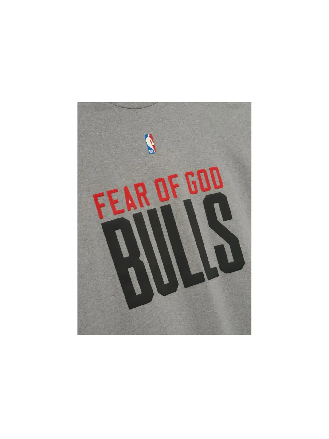 Мужская футболка с принтом Bulls 90's Tee Fear of God, Concrete Heather — изображение 3 из 3