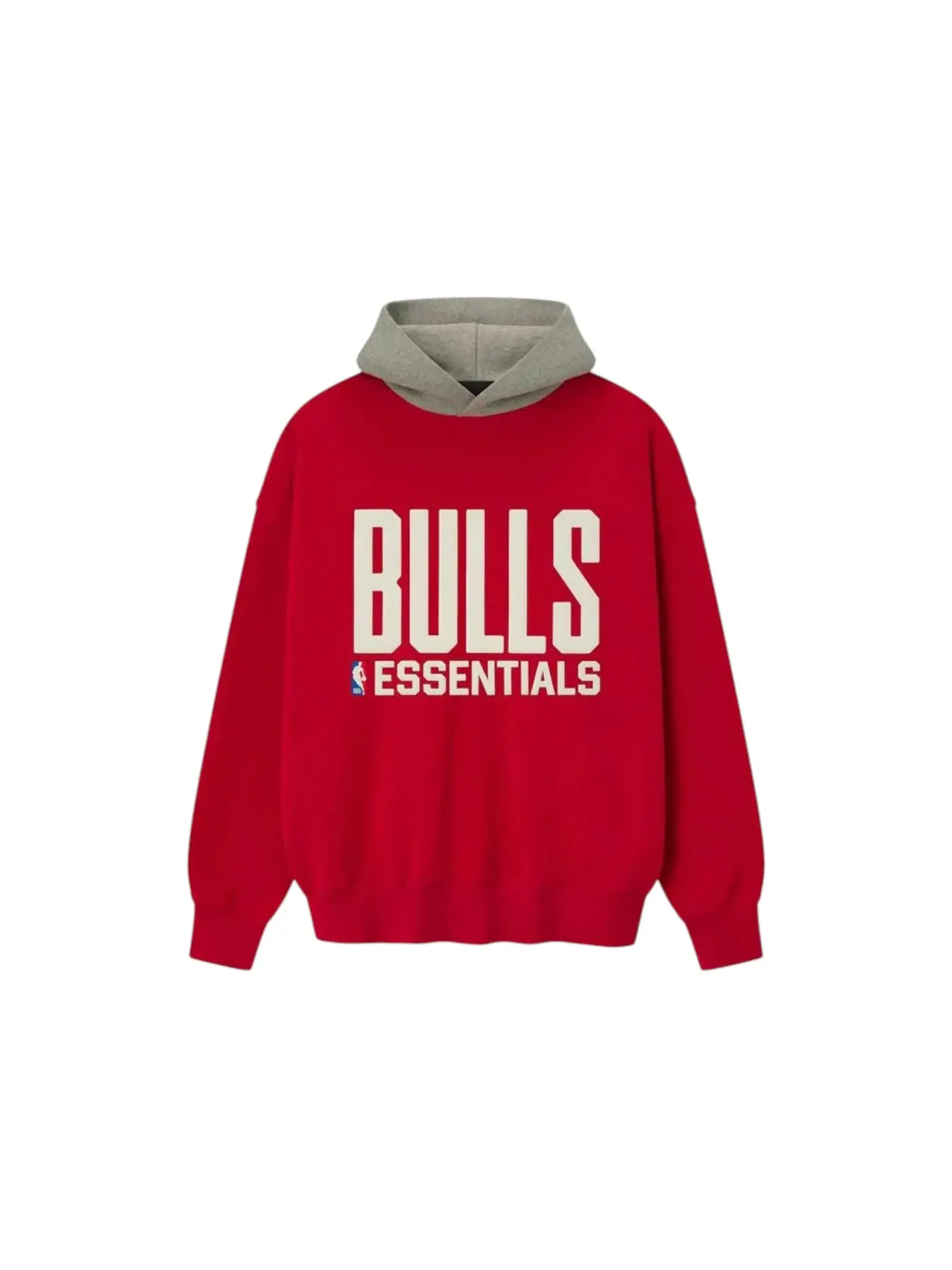 Мужская худи с принтом Bulls Sport Fear of God — изображение 1 из 2, красный