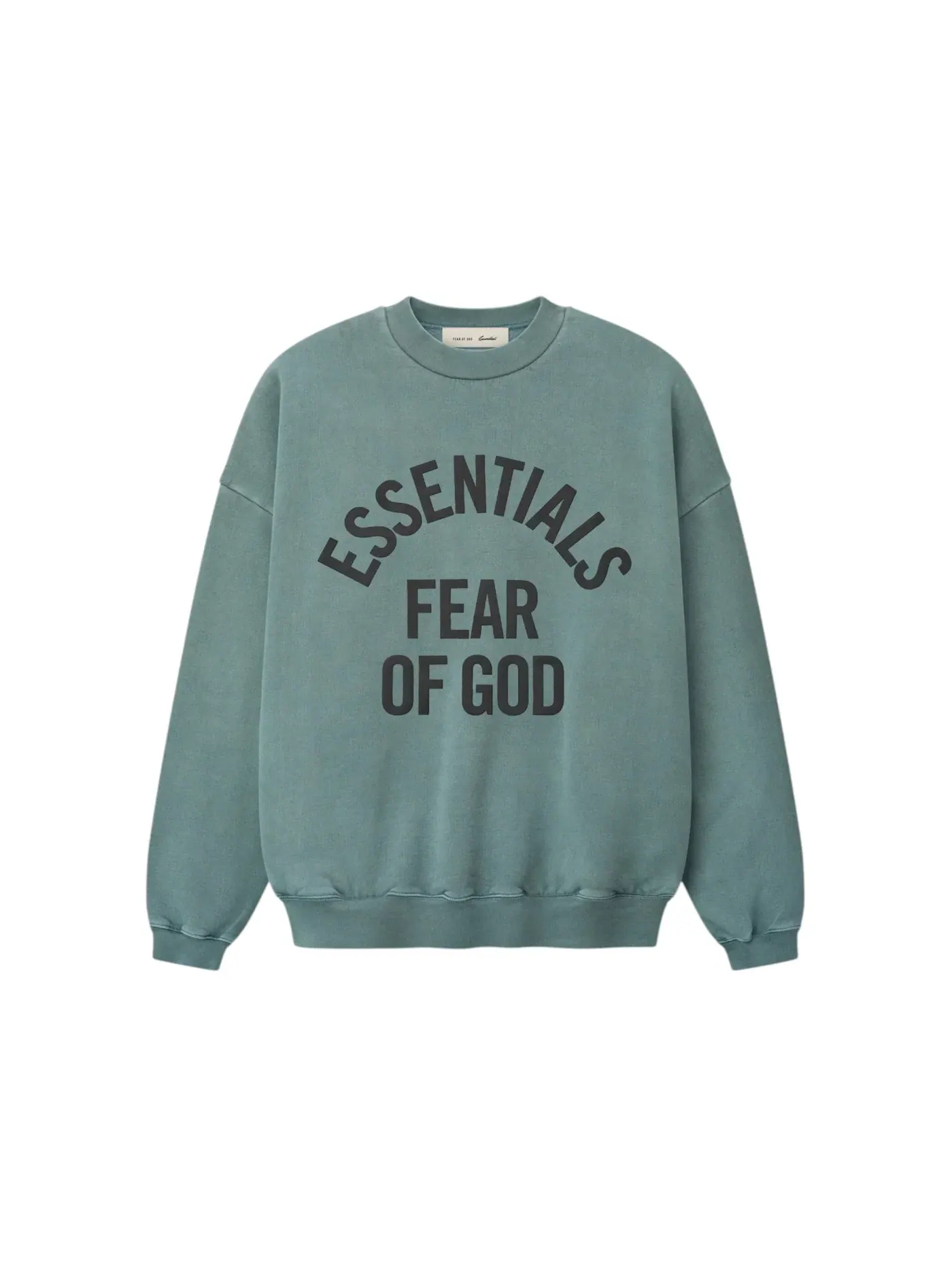 Мужской свитшот из футера с принтом Campus 90's Fear of God, Faded Coastal — изображение 1 из 2