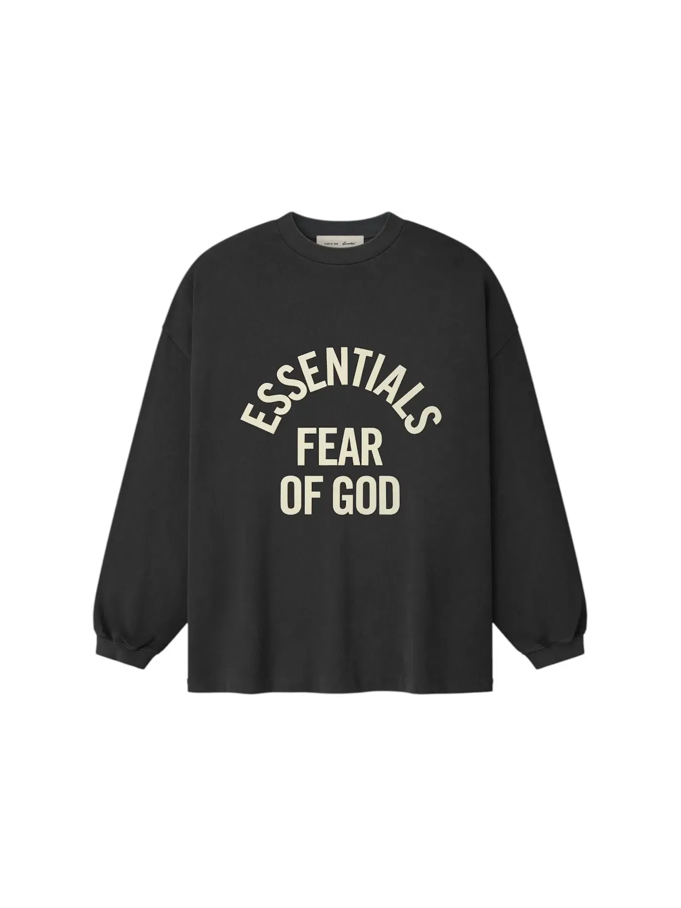 Мужская футболка с длинным рукавом Campus 90's Fear of God — изображение 1 из 2, черный