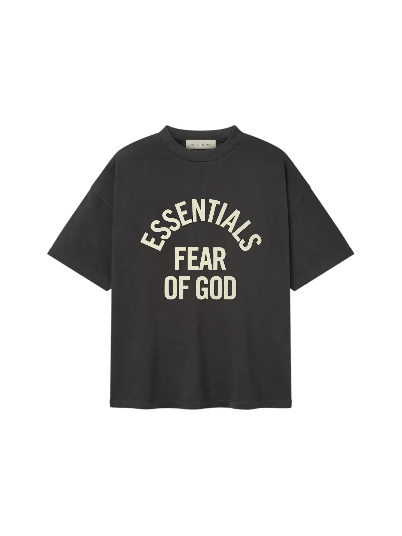 Мужская футболка с принтом Campus 90s Fear of God Essentials — изображение 1 из 2, черный