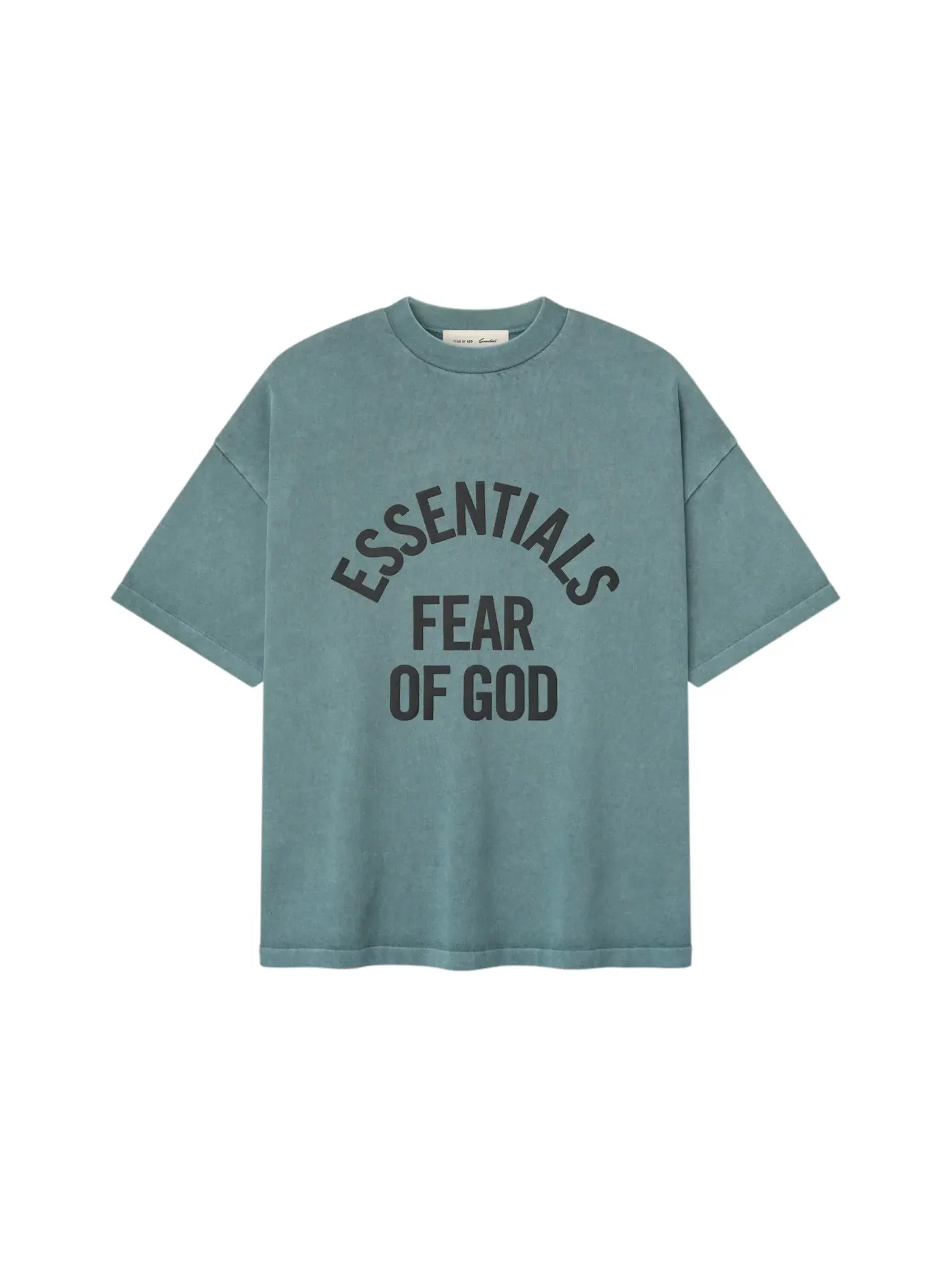 Мужская футболка с коротким рукавом Essentials Campus 90s Fear of God, Faded Coastal — изображение 1 из 1