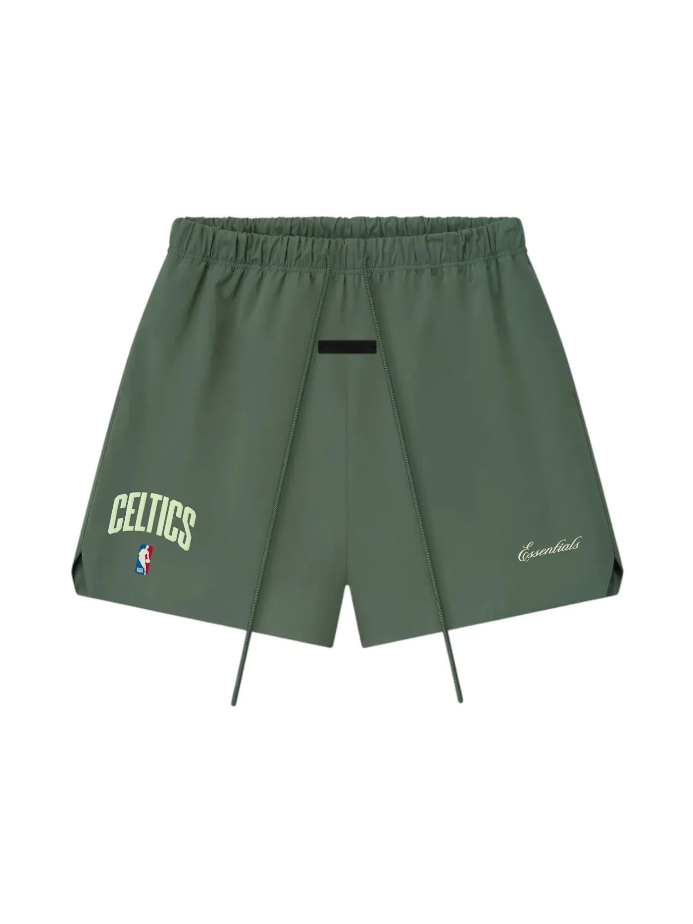 Мужские шорты с принтом Celtics Classic Short Fear of God — изображение 1 из 3, зеленый