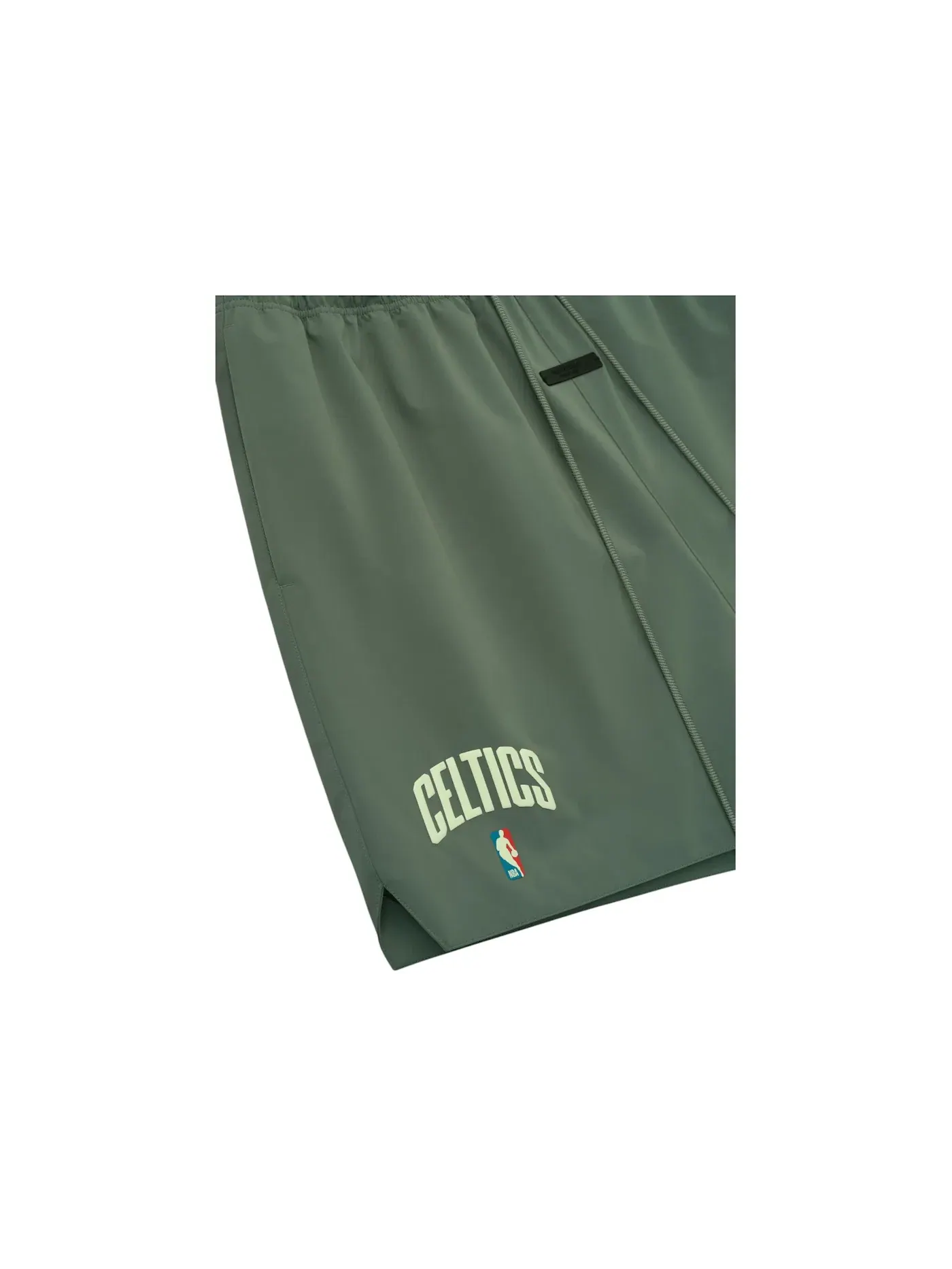 Мужские шорты с принтом Celtics Classic Short Fear of God — изображение 3 из 3, зеленый