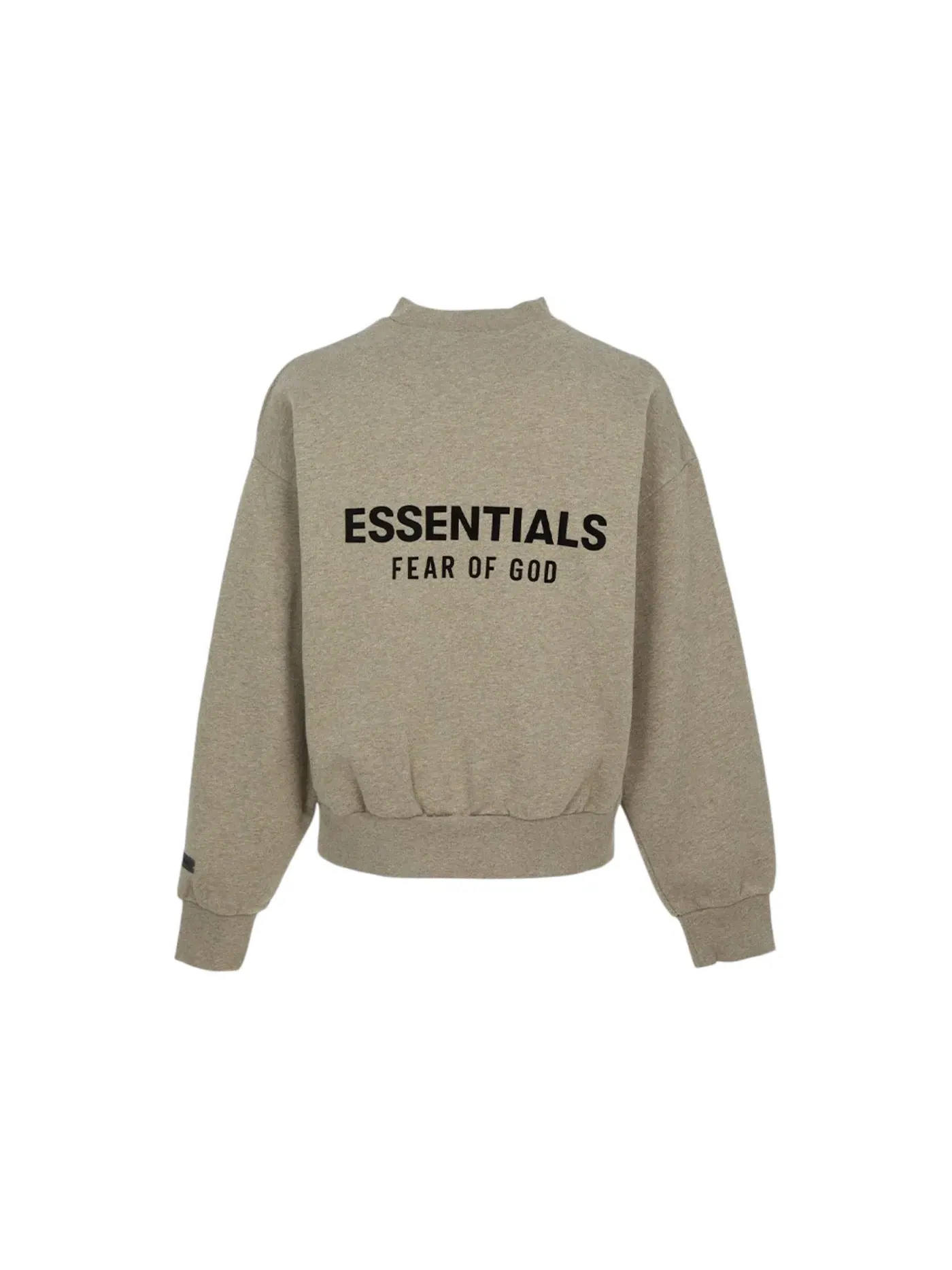 Мужской свитшот с длинным рукавом Fear of God Essentials Classic Crewneck Sweatshirt, Homestead Heather — изображение 1 из 2