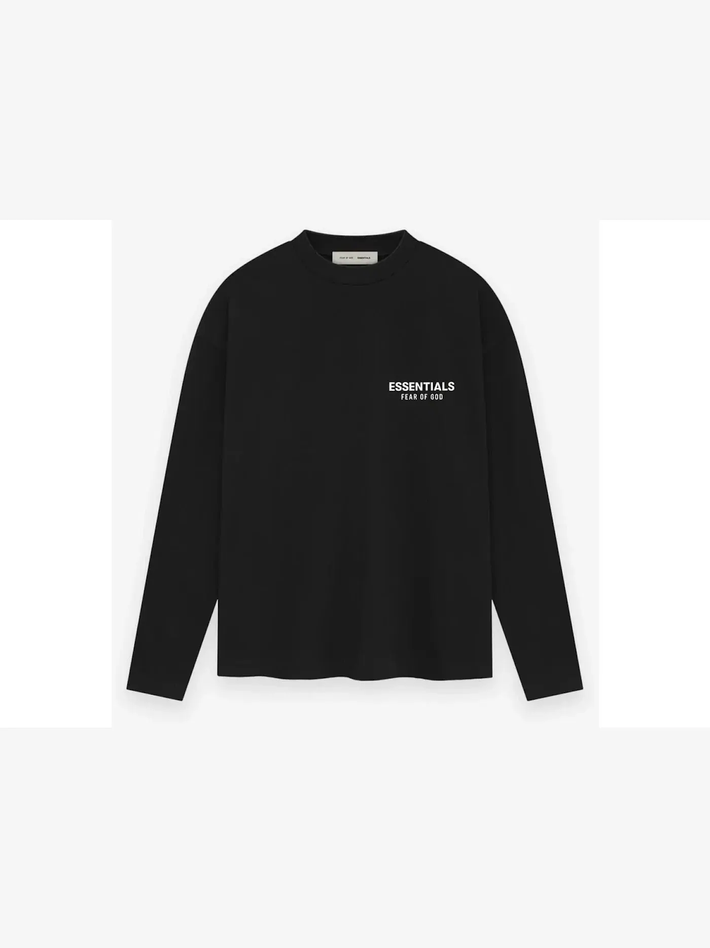 Мужская футболка с длинным рукавом Classic Fit Fear of God — изображение 1 из 1, черный