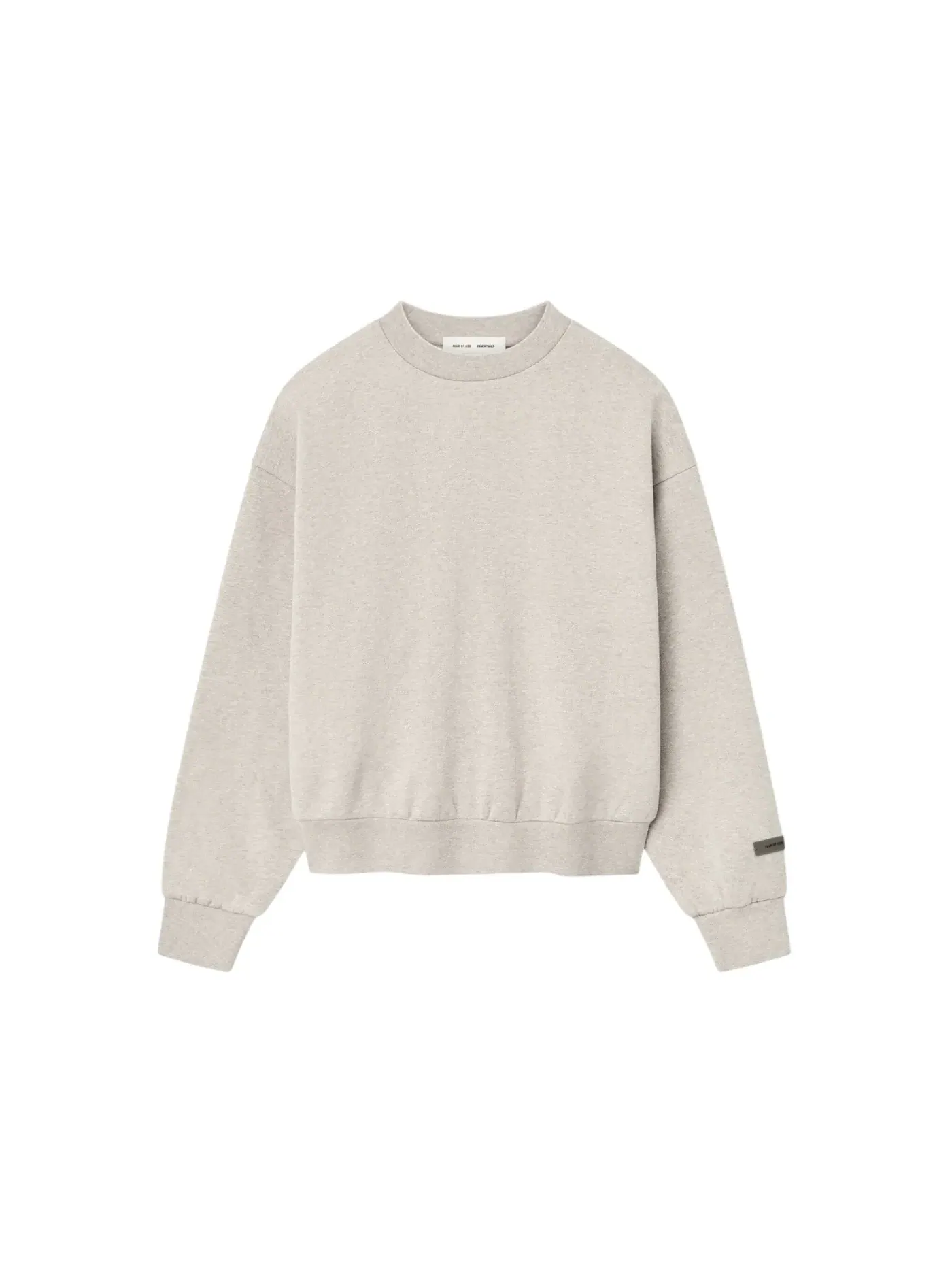 Мужской свитшот с длинным рукавом Crewneck (FW25) Fear of God, Heather Stone — изображение 1 из 1