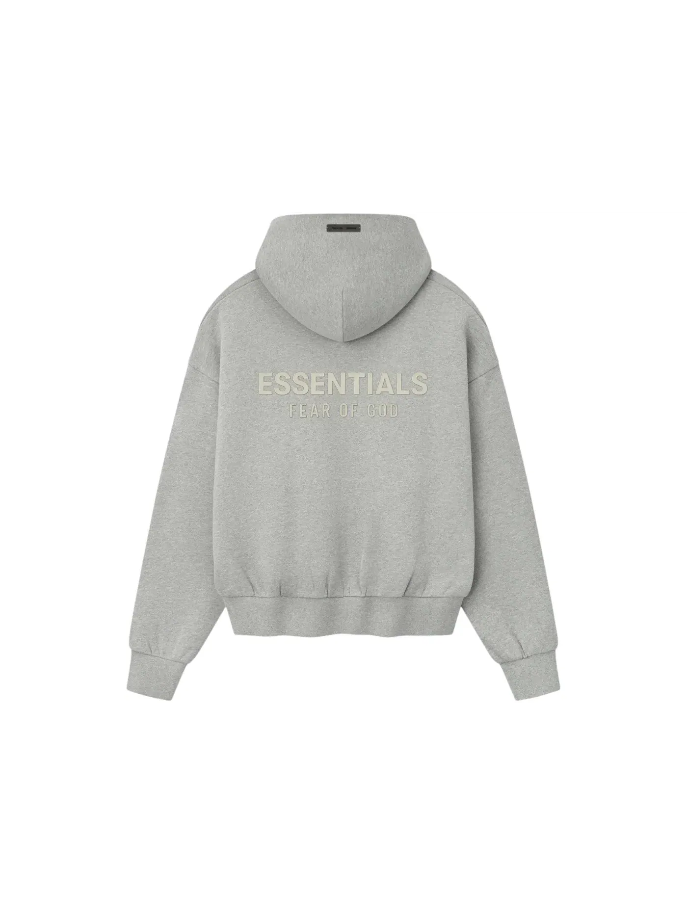Мужской худи с длинным рукавом Fear of God Essentials Classic Fleece Hoodie Fear of God, Concrete Heather