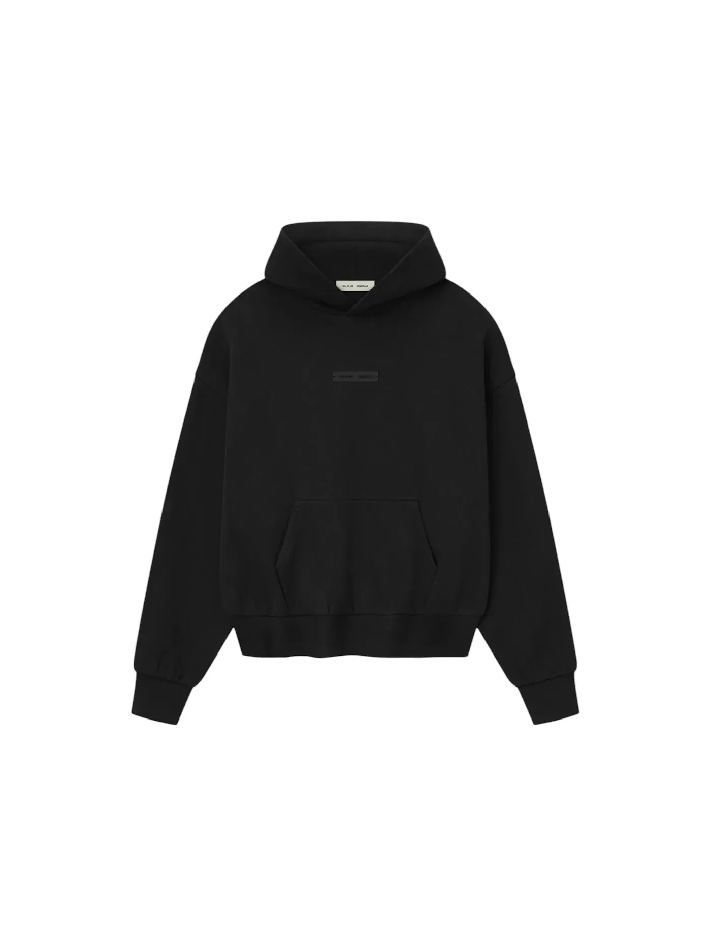 Мужской худи с длинным рукавом Fear of God Essentials Classic Fleece Hoodie Fear of God — изображение 1 из 1, черный