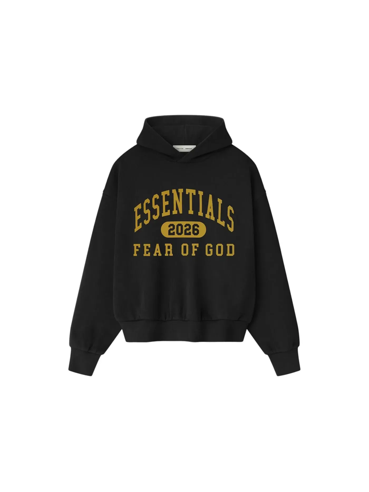 Мужская худи с длинным рукавом Fear of God Essentials Classic Fleece Hoodie Fear of God — изображение 1 из 2