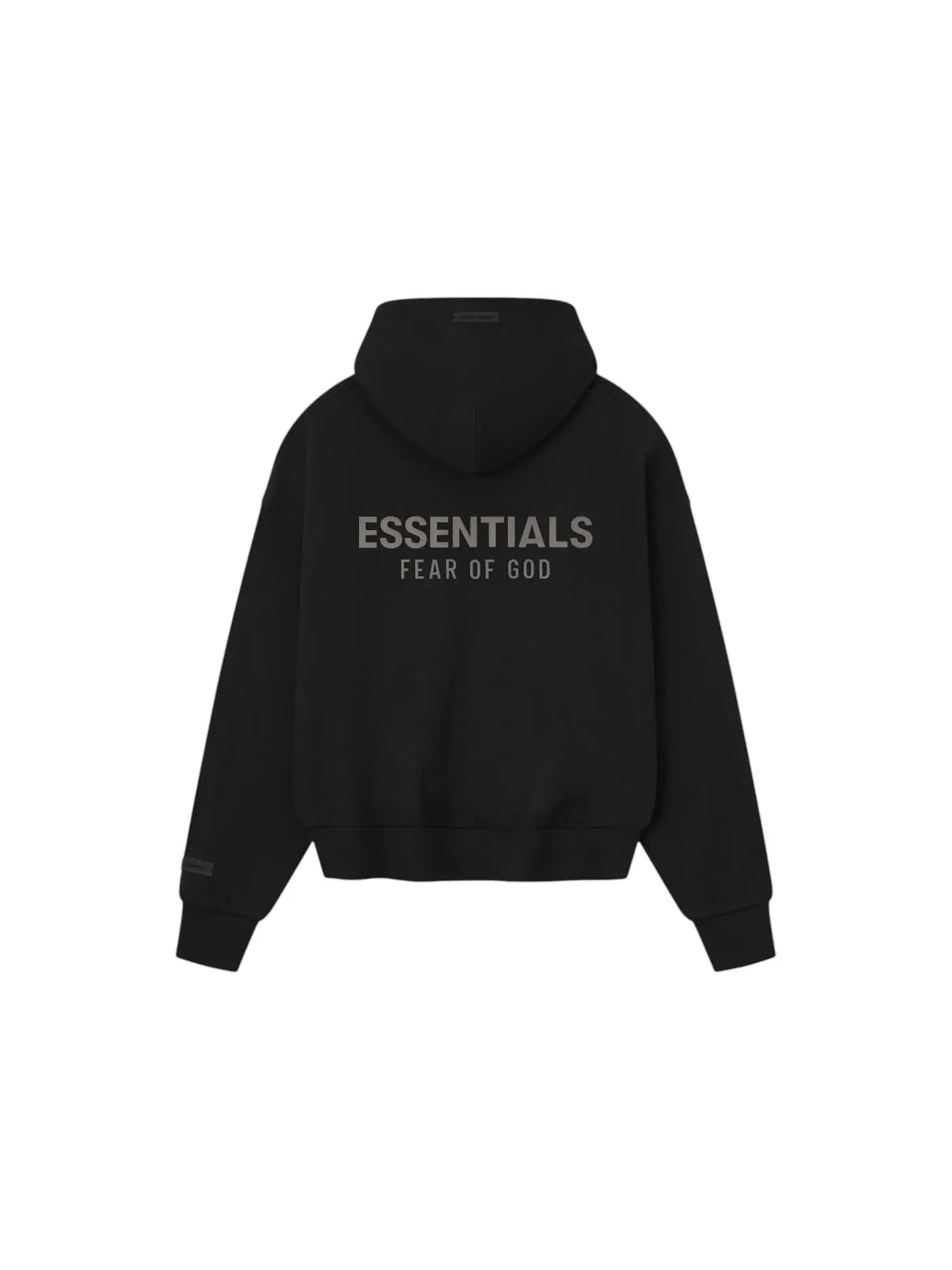 Мужская худи на молнии с флисом Classic Fleece Zip-Up Fear of God — изображение 2 из 2, черный