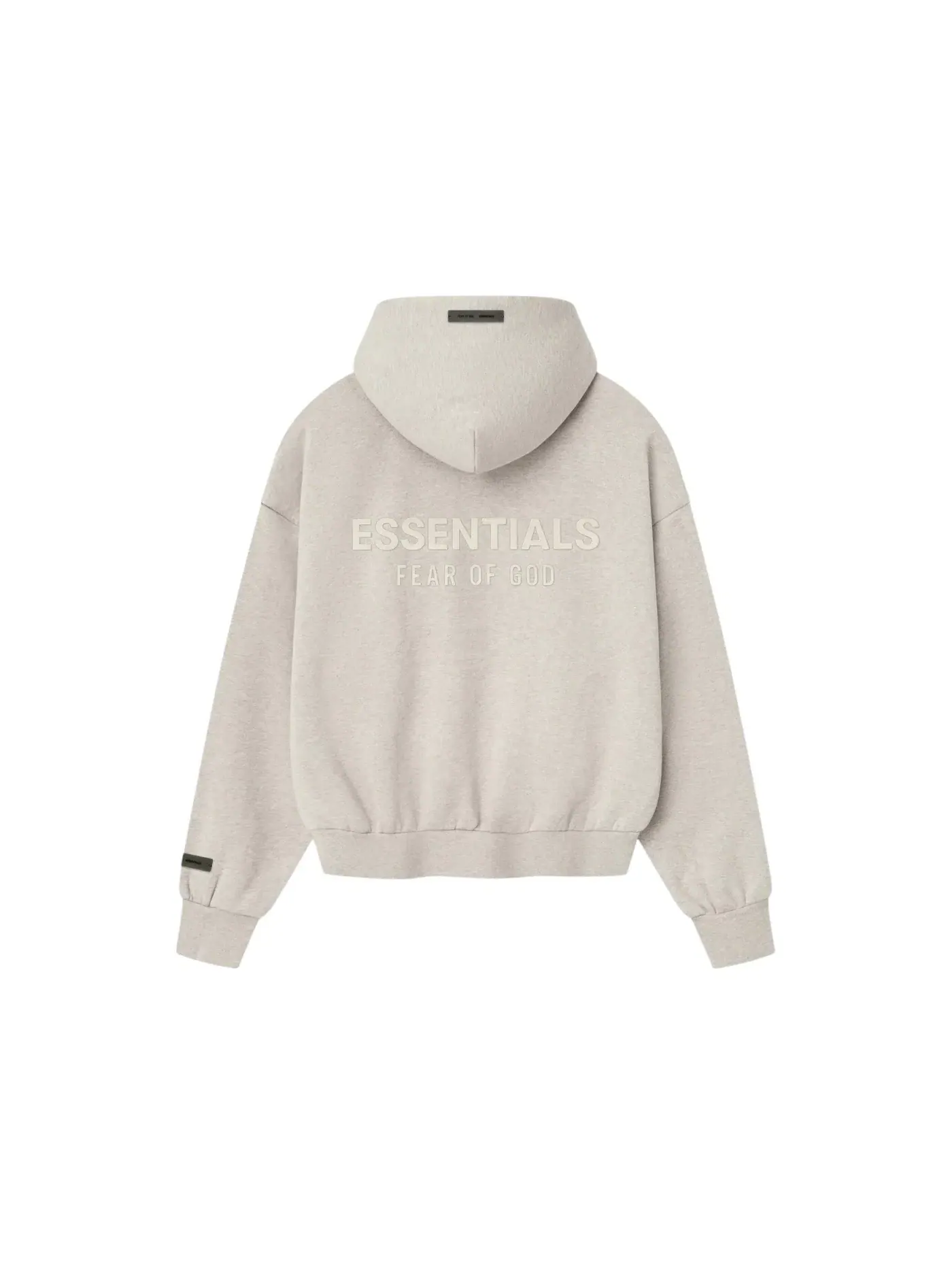 Мужская худи на молнии Essentials Classic Full Zip Fear of God, Heather Stone — изображение 2 из 2