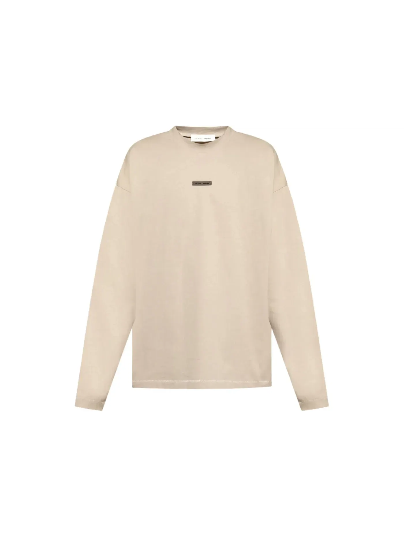 Мужская футболка с длинным рукавом Fear of God Essentials Classic L/S T-Shirt — изображение 1 из 1, древесный