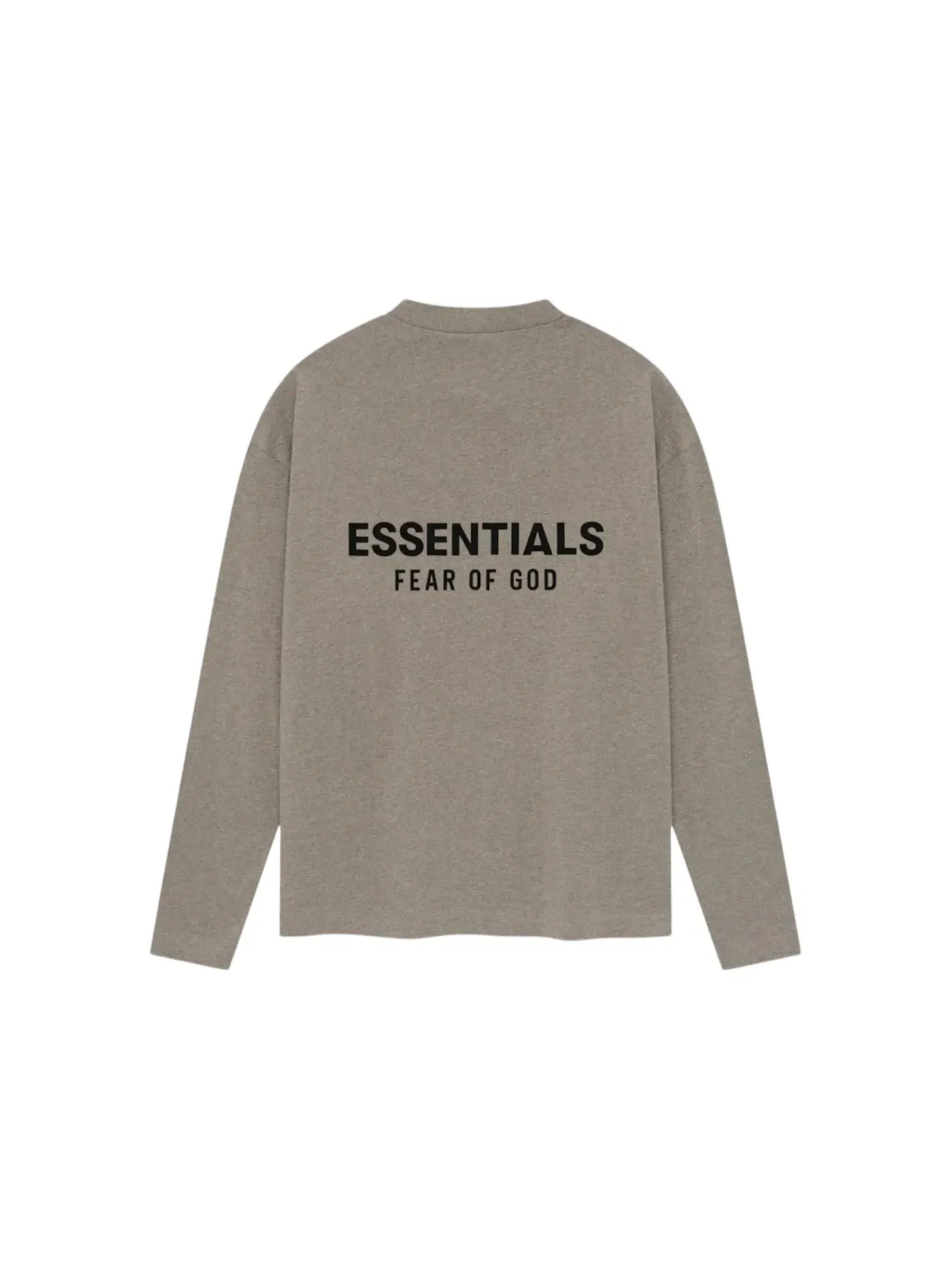 Мужская футболка с длинным рукавом Fear of God Essentials Classic Long Sleeve Tee, Homestead Heather — изображение 2 из 2