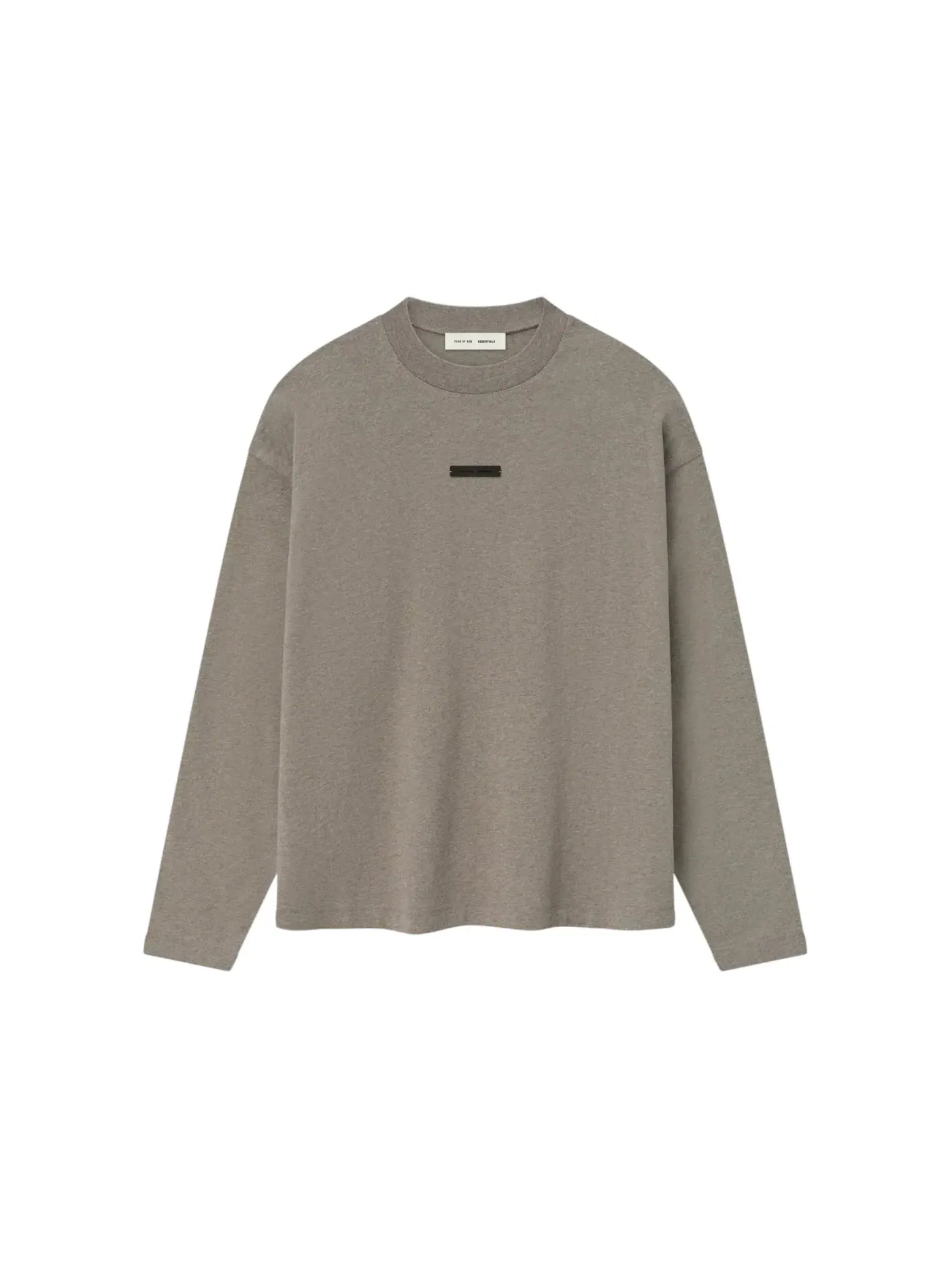 Мужская футболка с длинным рукавом Fear of God Essentials Classic Long Sleeve Tee, Homestead Heather — изображение 1 из 1