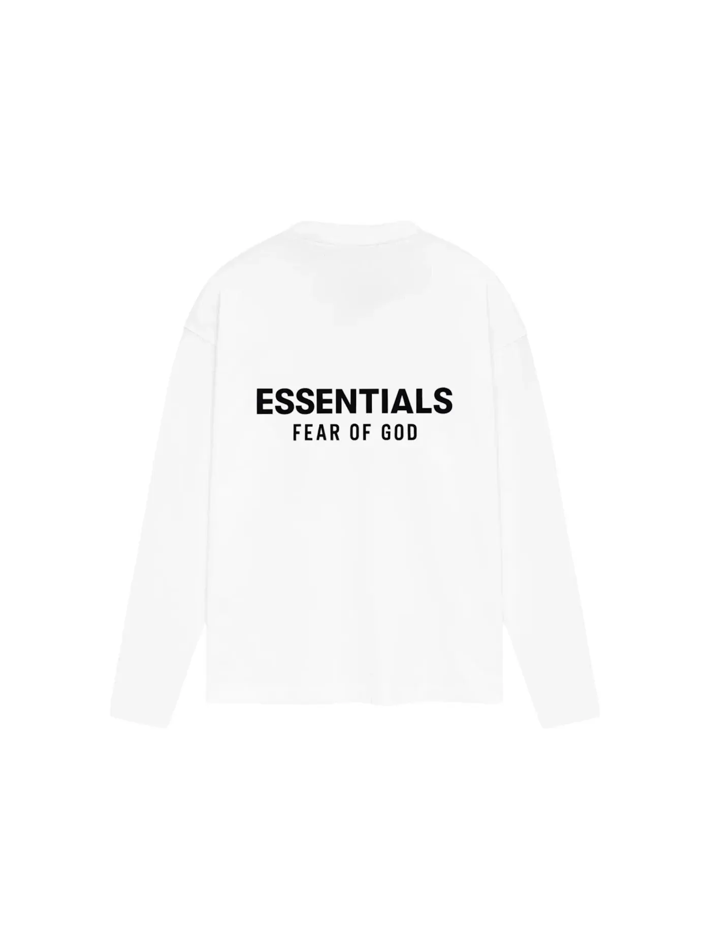 Мужская футболка с длинным рукавом Classic Long Sleeve Tee Fear of God — изображение 1 из 2, яркий белый