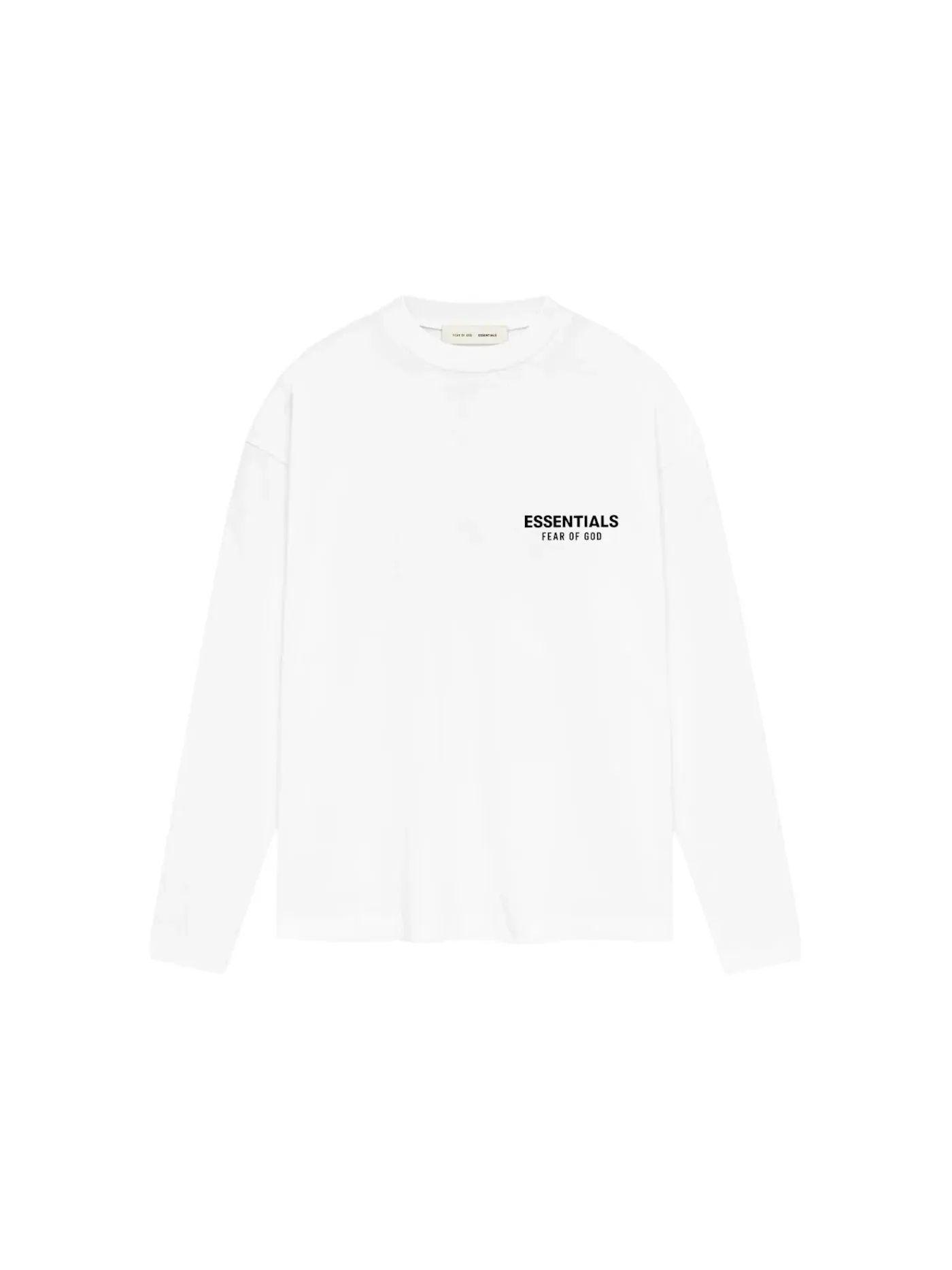 Мужская футболка с длинным рукавом Classic Long Sleeve Tee Fear of God — изображение 2 из 2, яркий белый