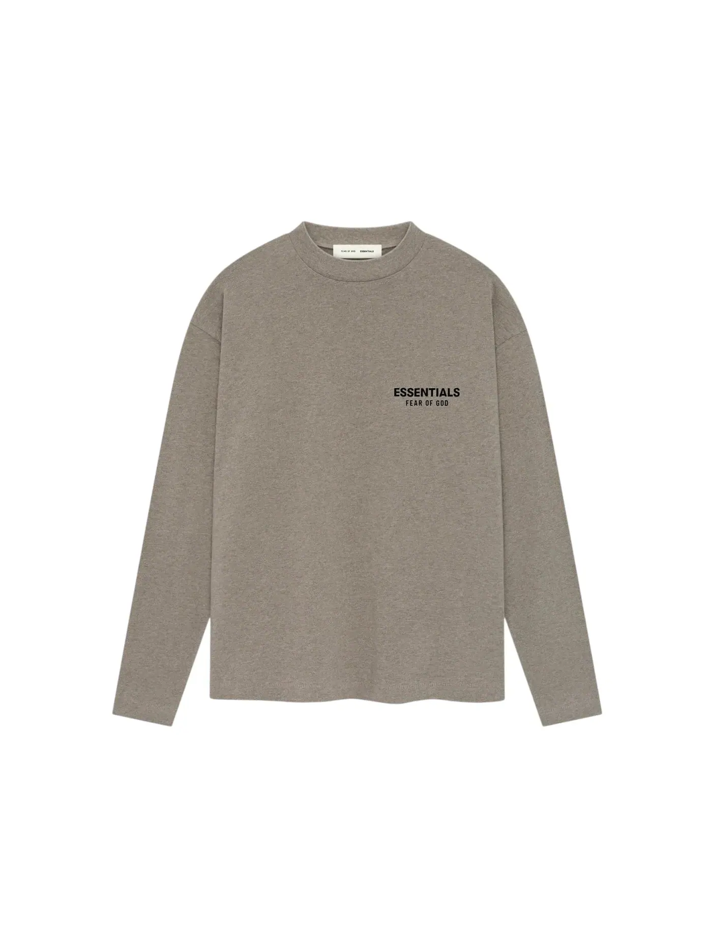 Мужская футболка с длинным рукавом с принтом Tee (FW25) Fear of God, Homestead Heather — изображение 1 из 2