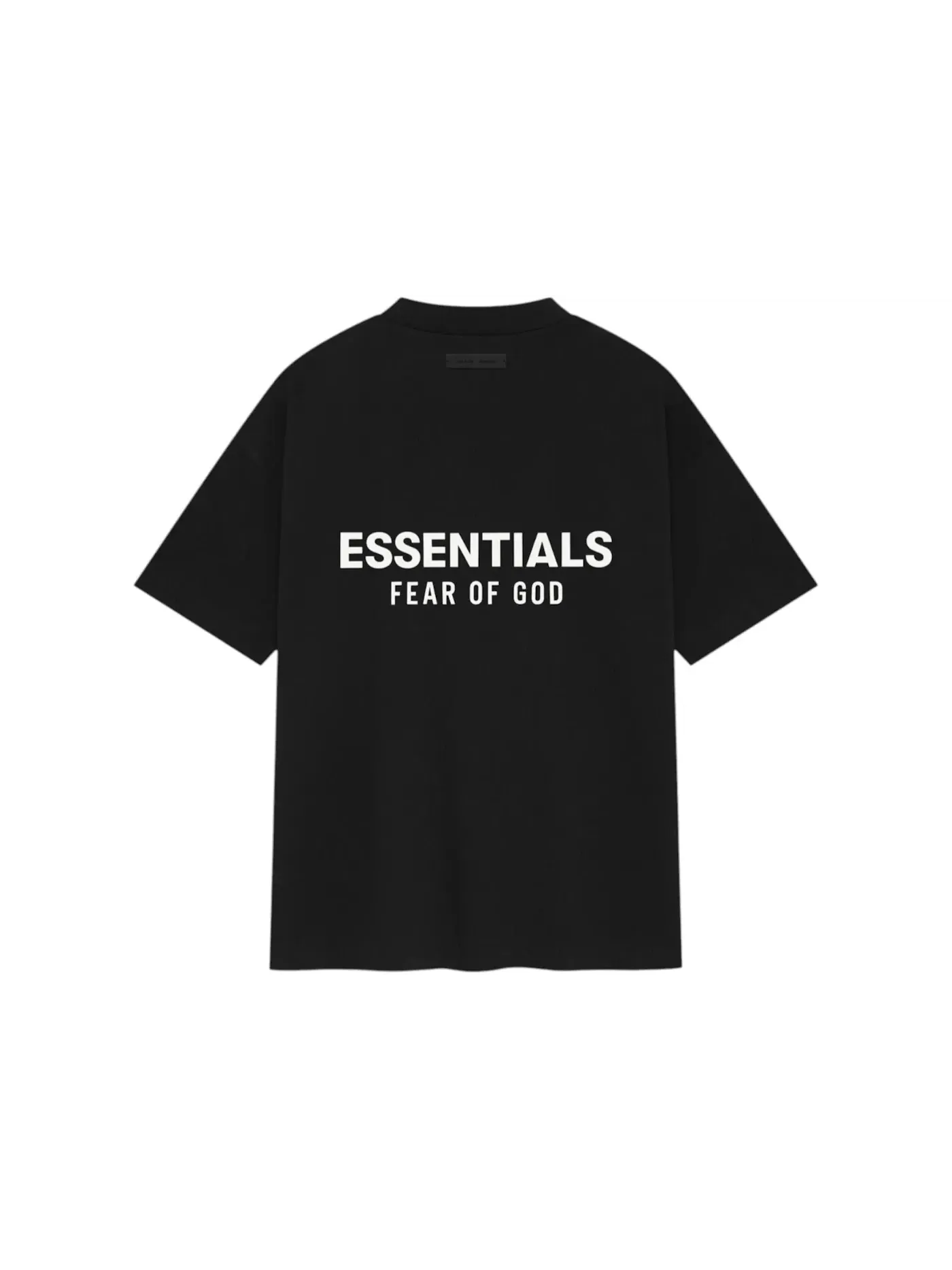 Мужская футболка с круглым вырезом Essentials Classic Tee Fear of God — изображение 1 из 2, винтажный черный