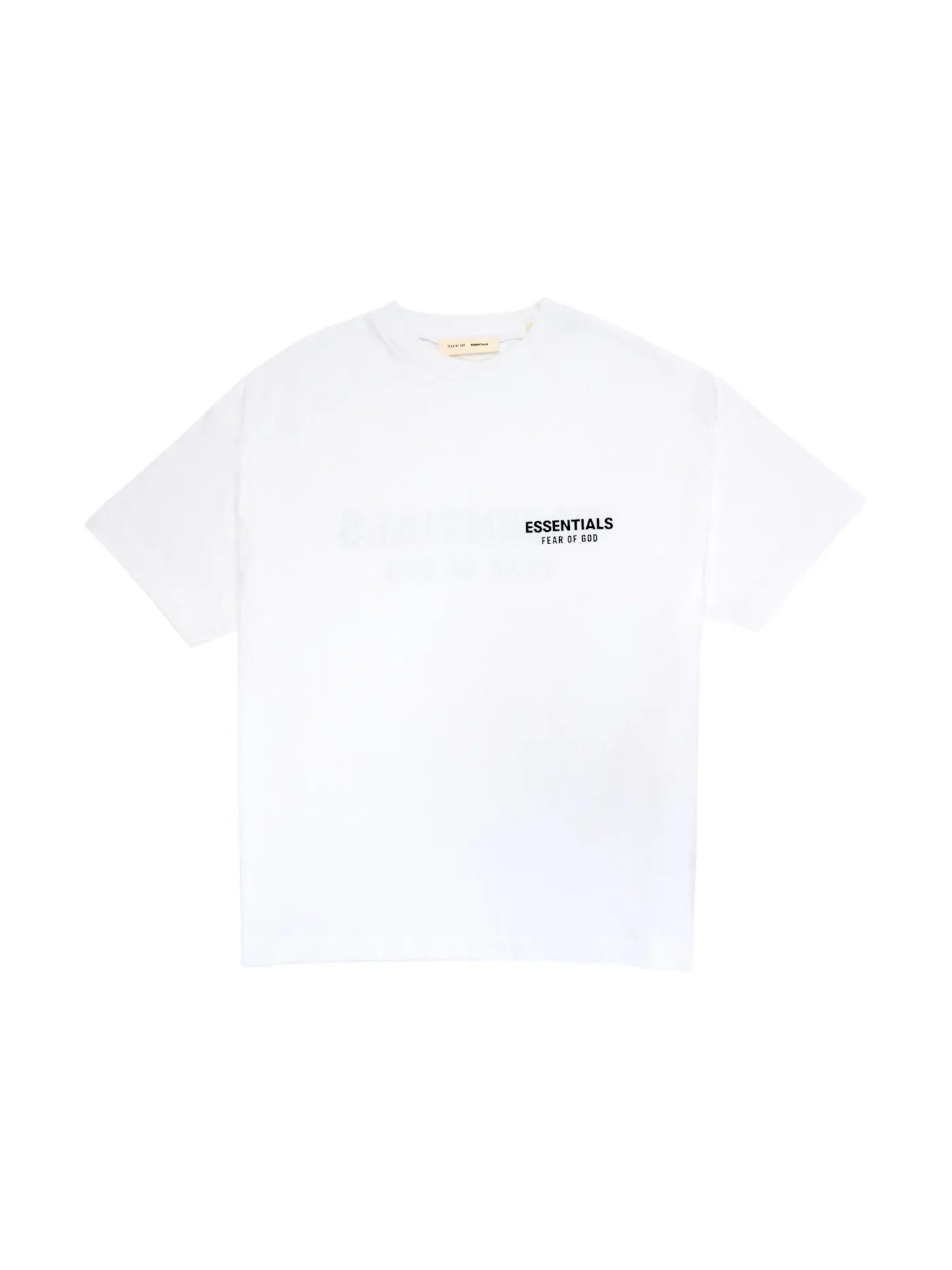 Мужская футболка с коротким рукавом Tee Fear of God — изображение 1 из 2, яркий белый