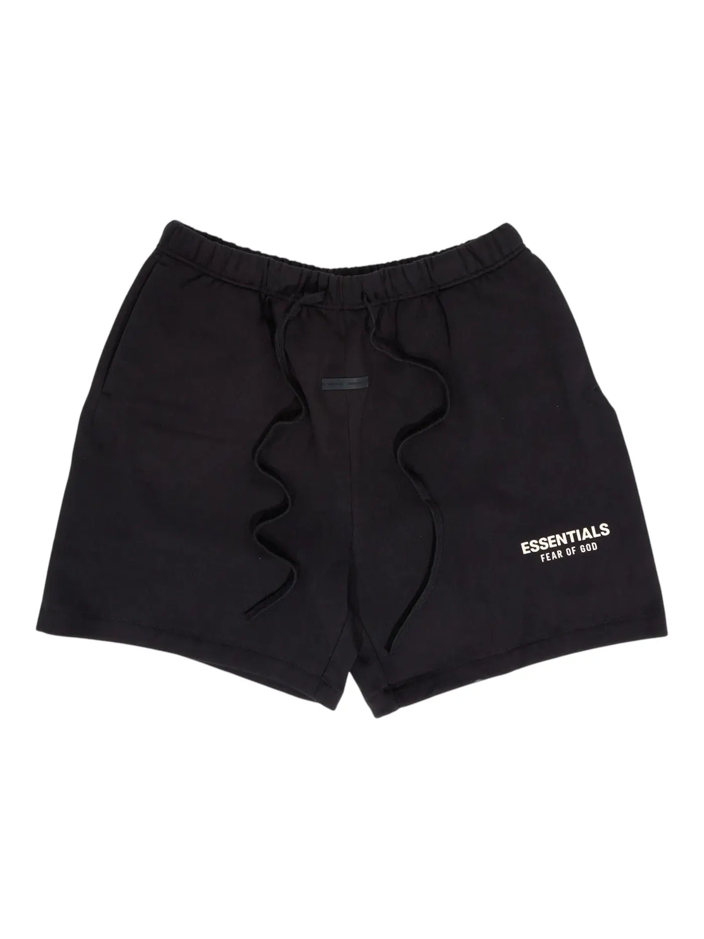 Мужские шорты из футера с эластичным поясом Sweatshort Fear of God — изображение 1 из 1, черный
