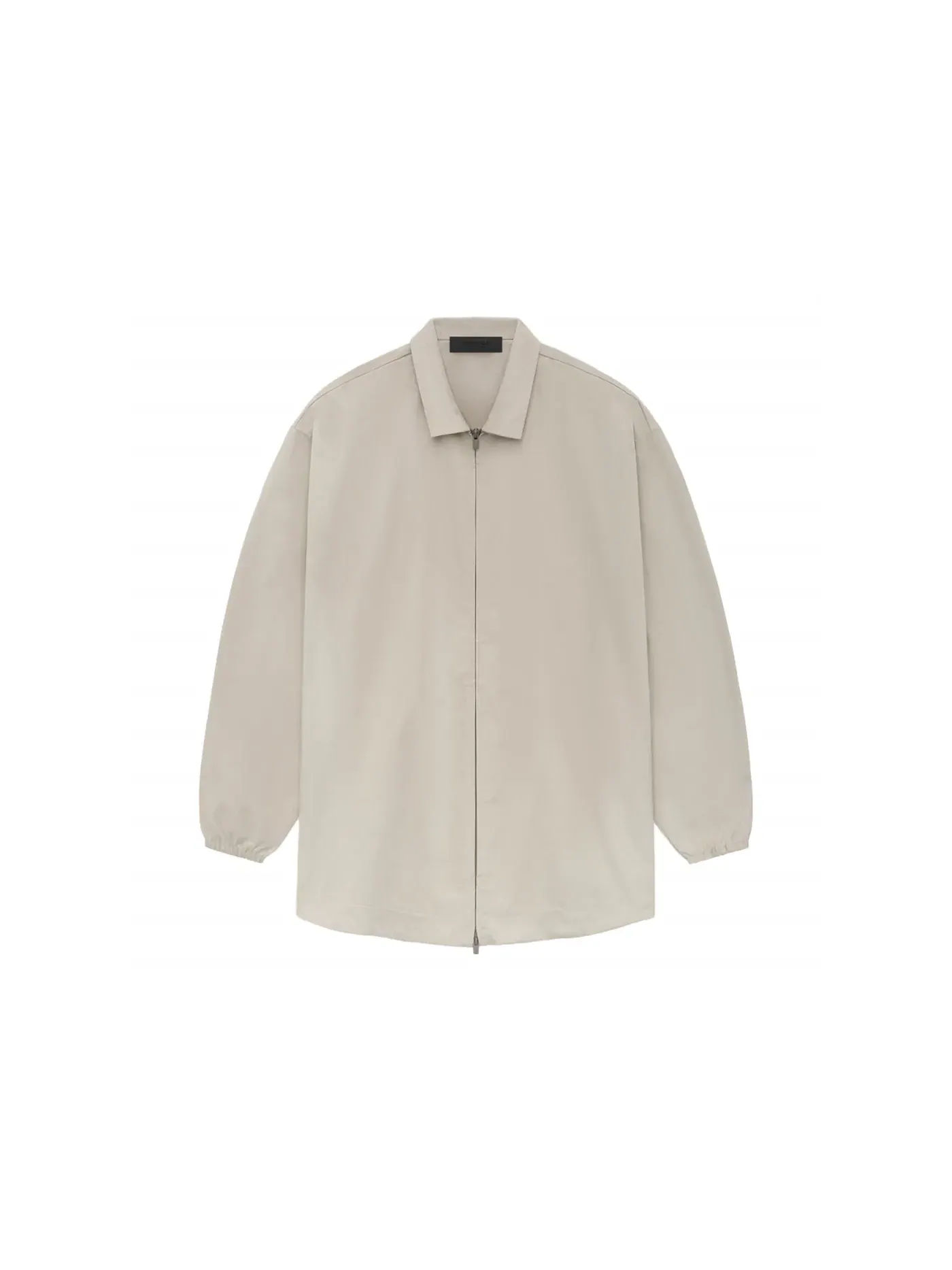 Мужская рубашка из хлопкового твила Overshirt Fear of God — изображение 1 из 2, минк