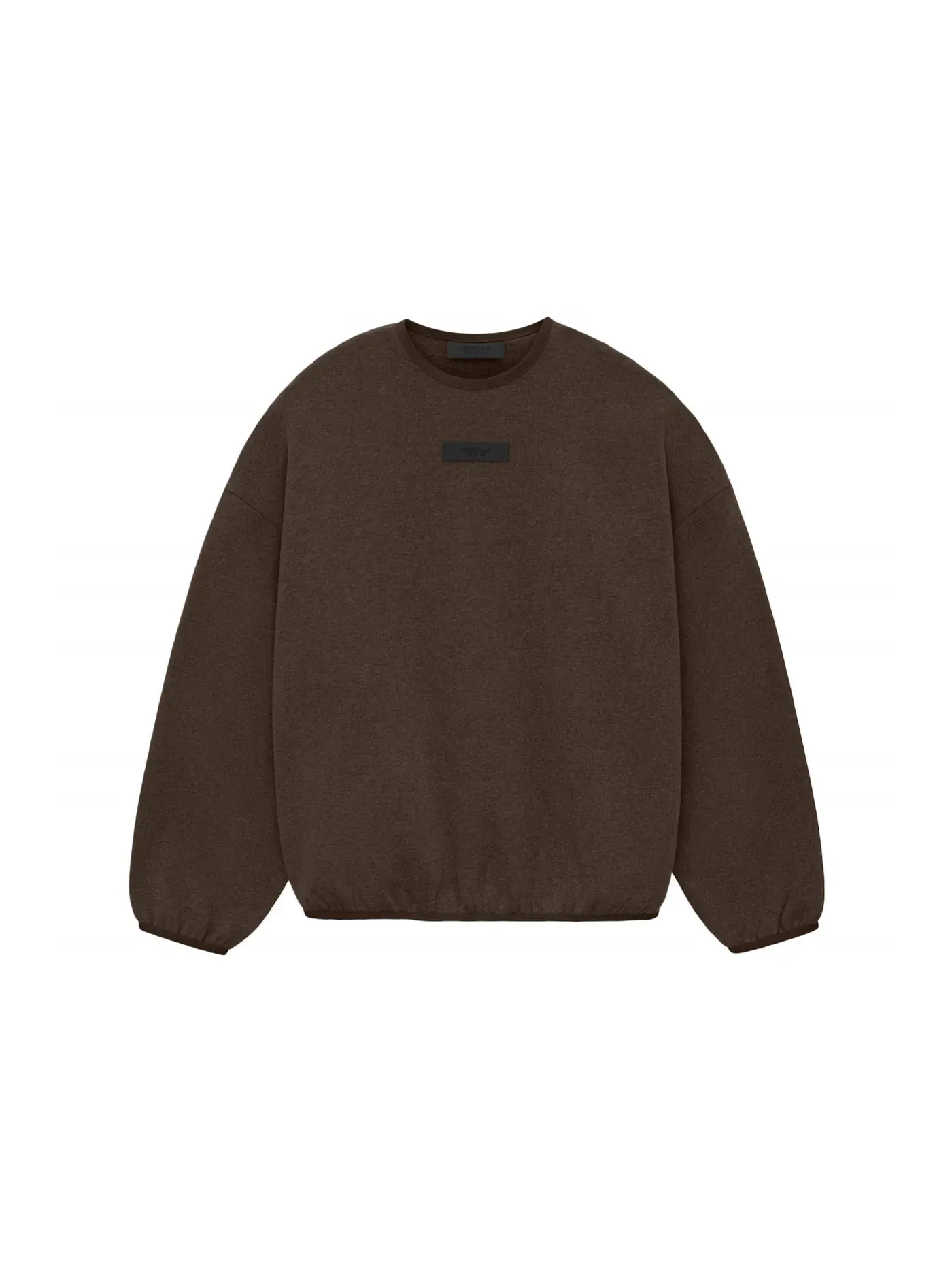 Мужской свитшот с длинным рукавом Fear of God Essentials Core Collection Crewneck, Heather Wood — изображение 1 из 2
