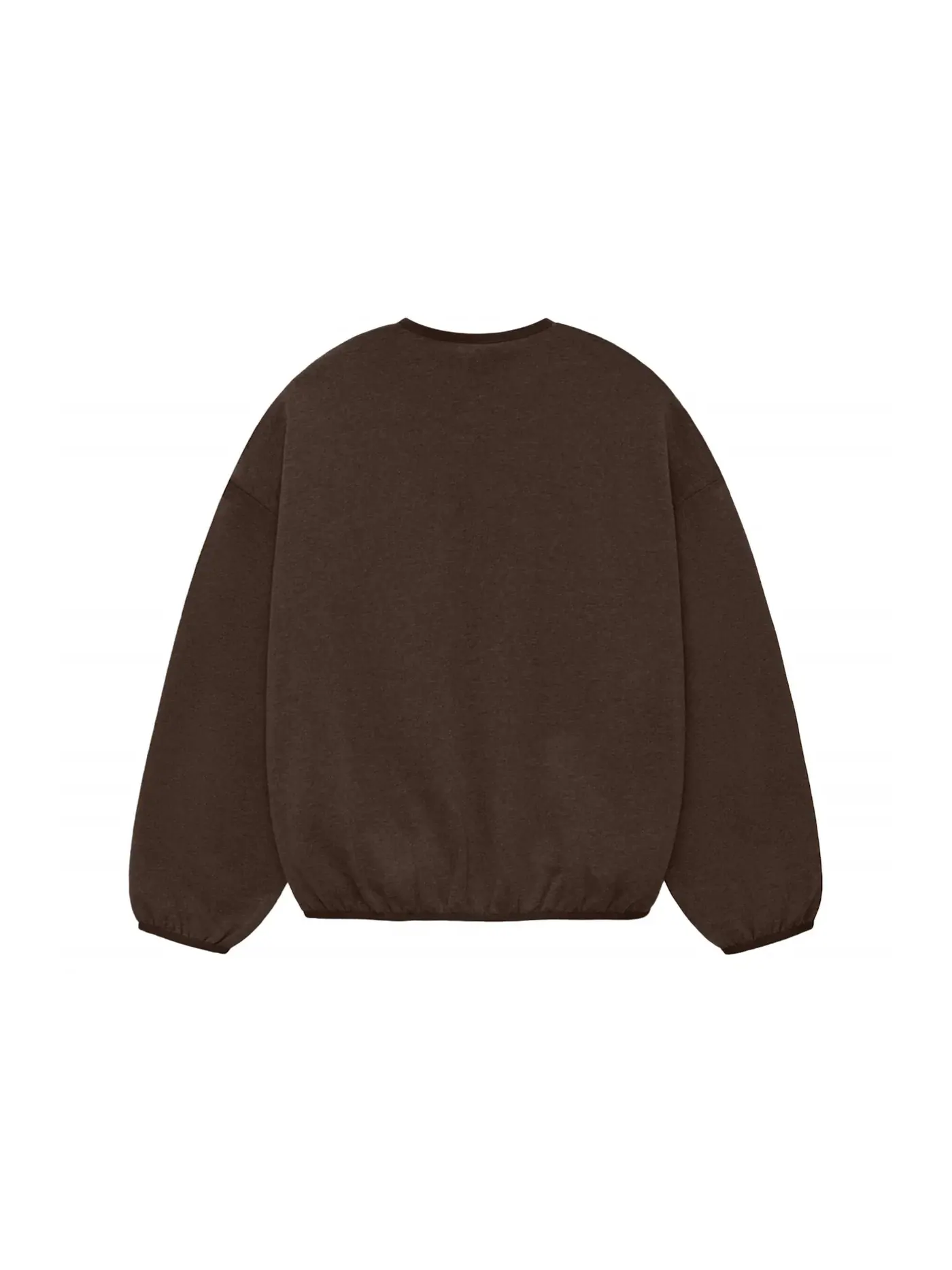 Мужской свитшот с длинным рукавом Fear of God Essentials Core Collection Crewneck, Heather Wood — изображение 2 из 2