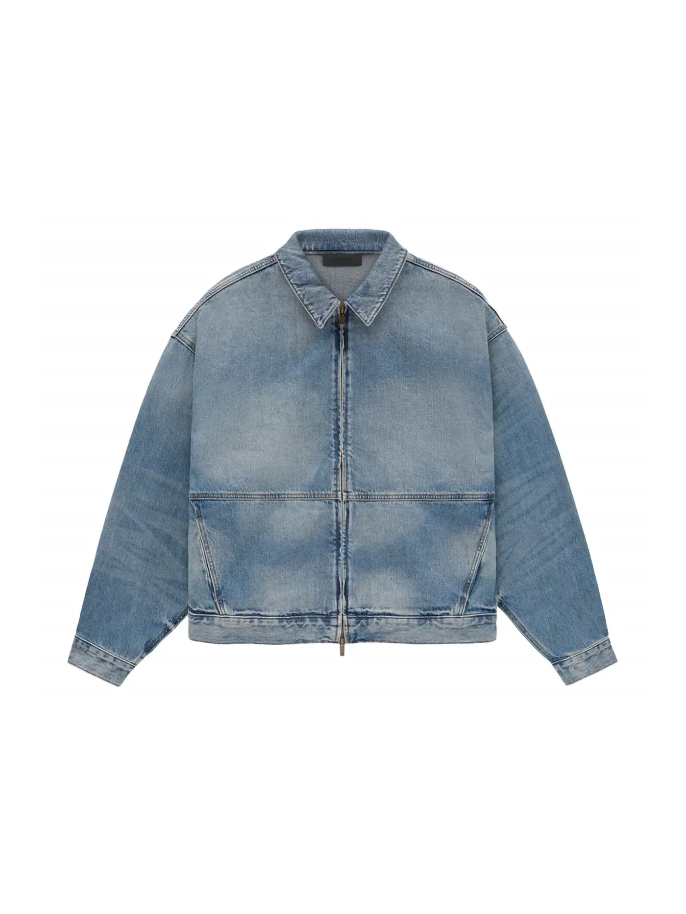 Мужская джинсовая куртка Core Collection Fear of God — изображение 1 из 2, средняя отмывка